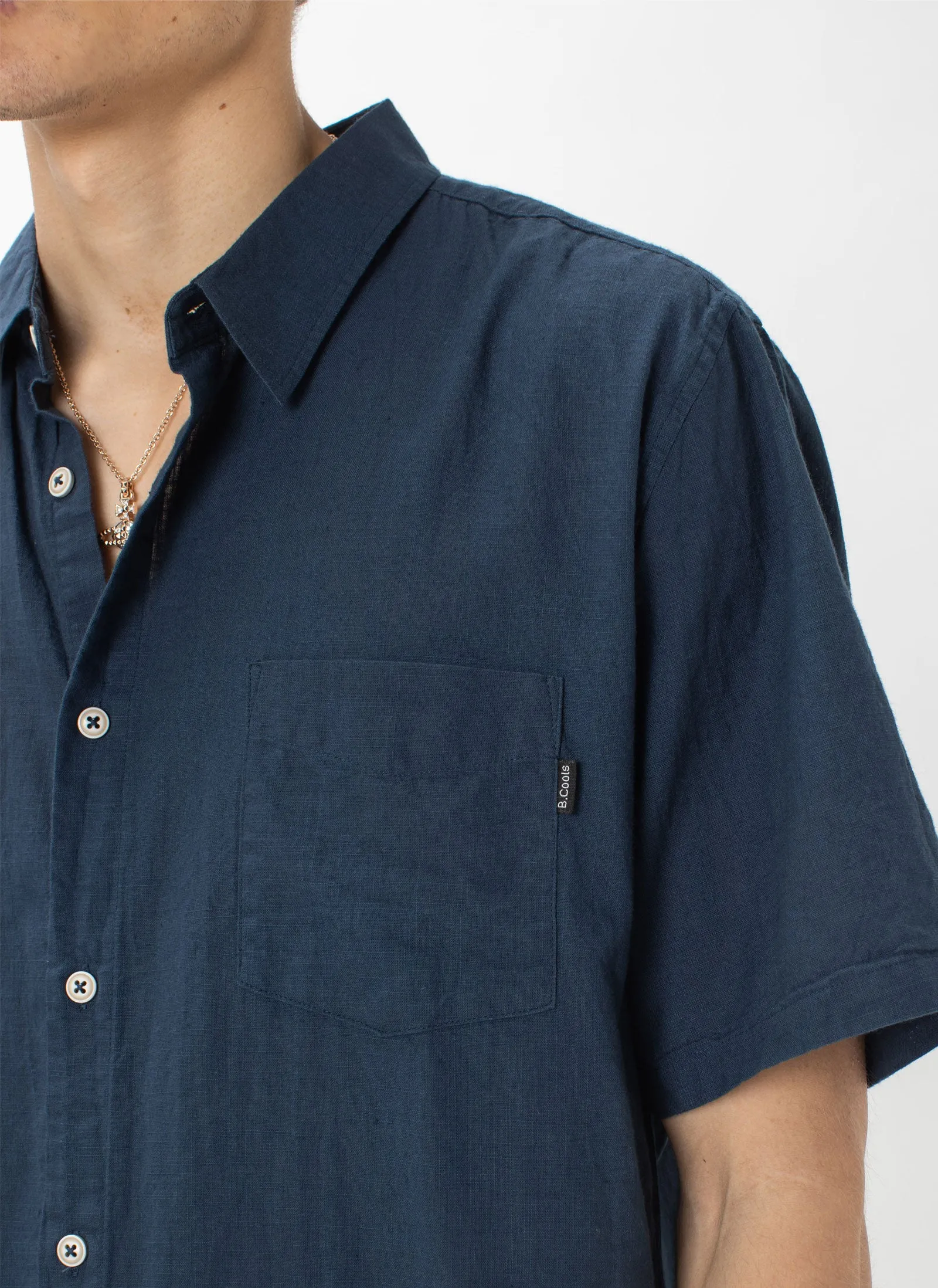 Holiday Shirt Slate Slub sold by Barney Cools product image thumbnail 2