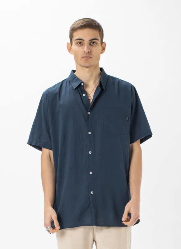 Holiday Shirt Slate Slub sold by Barney Cools