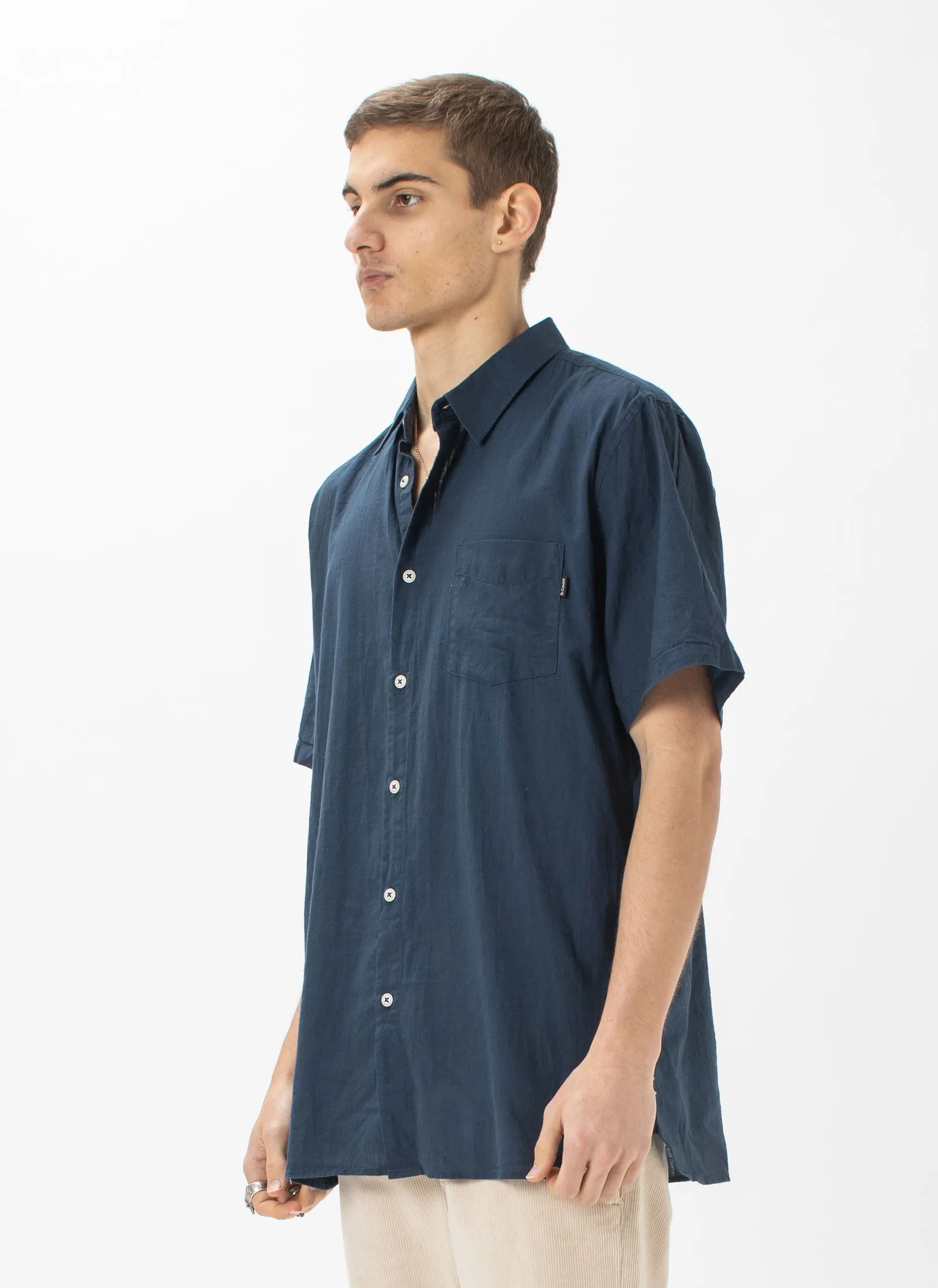 Holiday Shirt Slate Slub sold by Barney Cools product image thumbnail 3