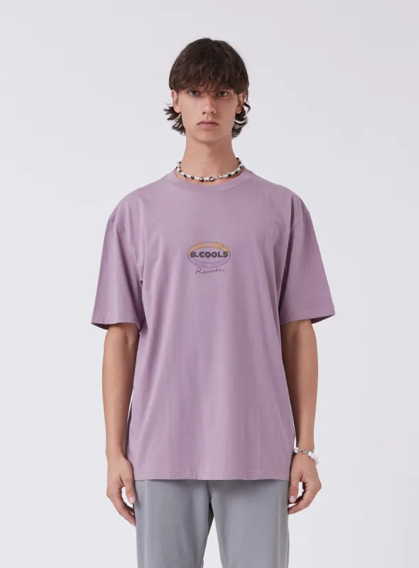 Wax Homie Tee Dusty Lilac sold by Barney Cools
