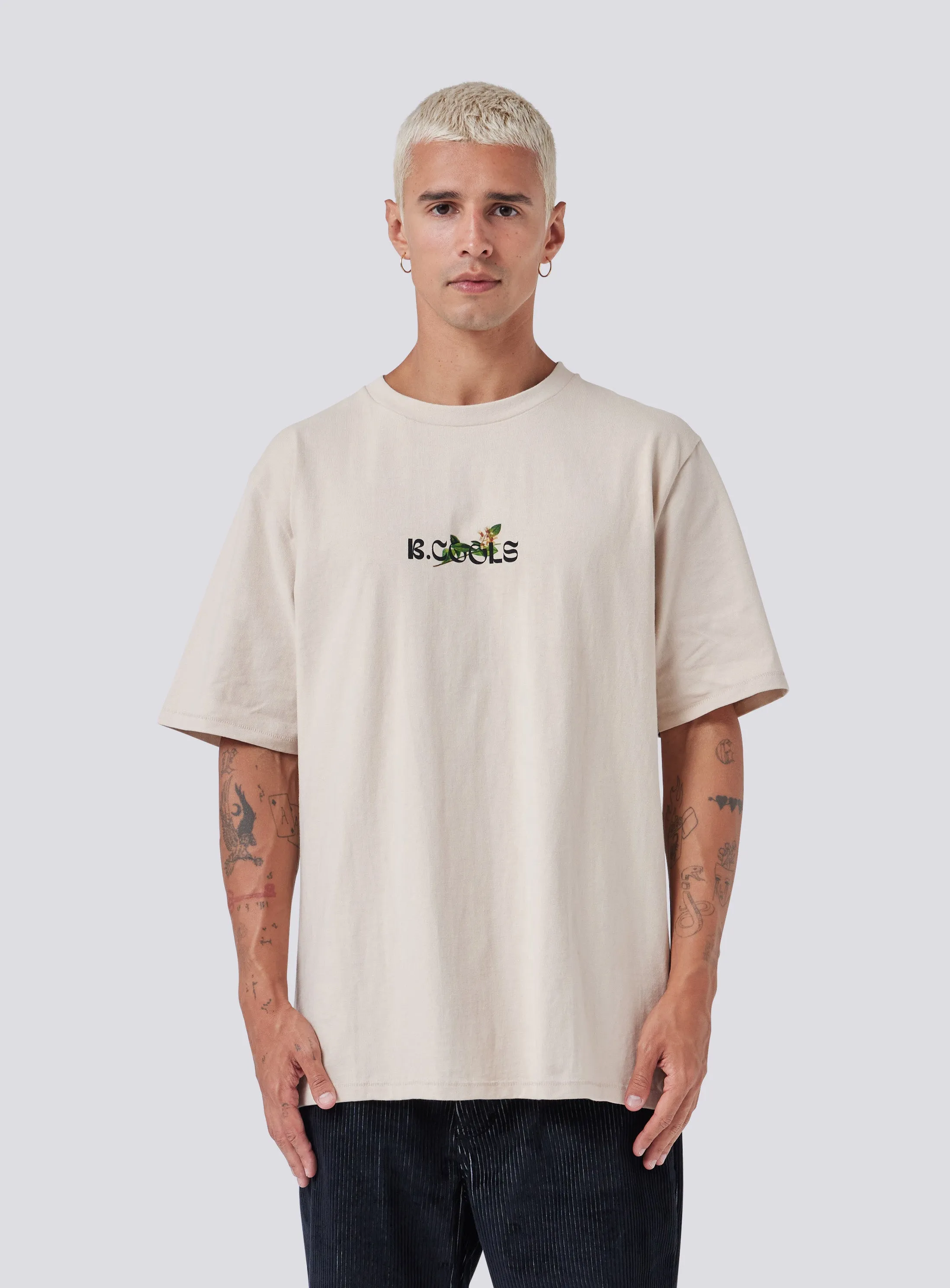 Botanic Homie Tee Sandstone sold by Barney Cools product image thumbnail 4