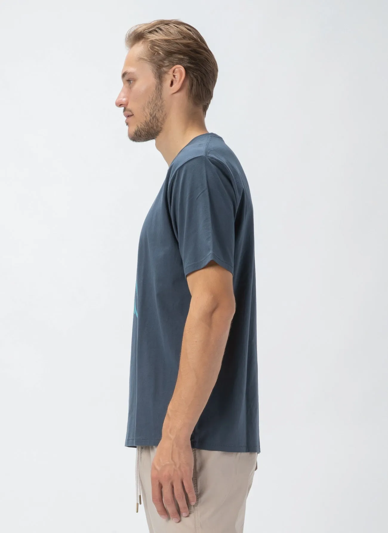 Cockatoo Tee Slate sold by Barney Cools product image thumbnail 4