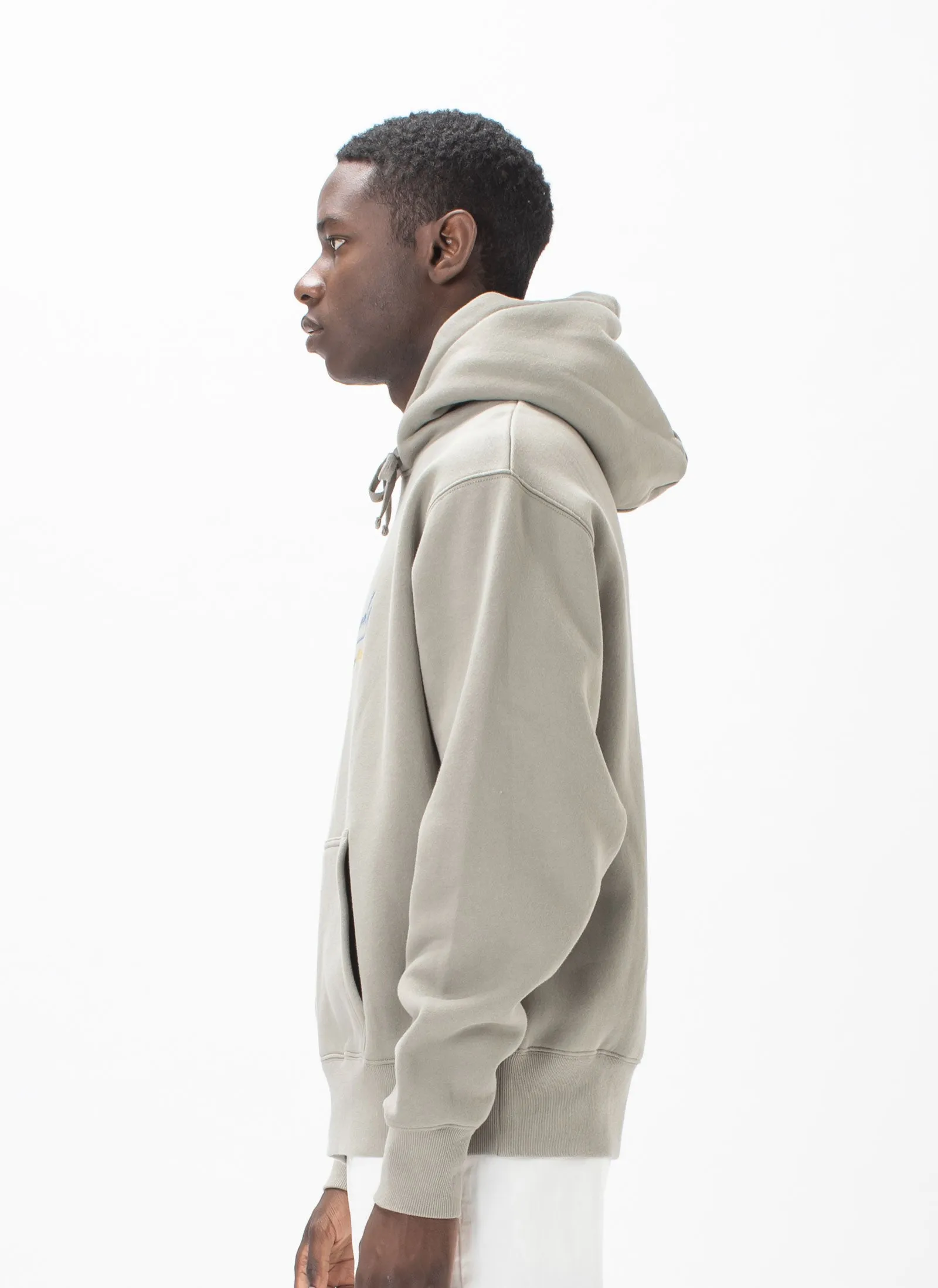 Neon Club Hood Sweatshirt Sage sold by Barney Cools product image thumbnail 4