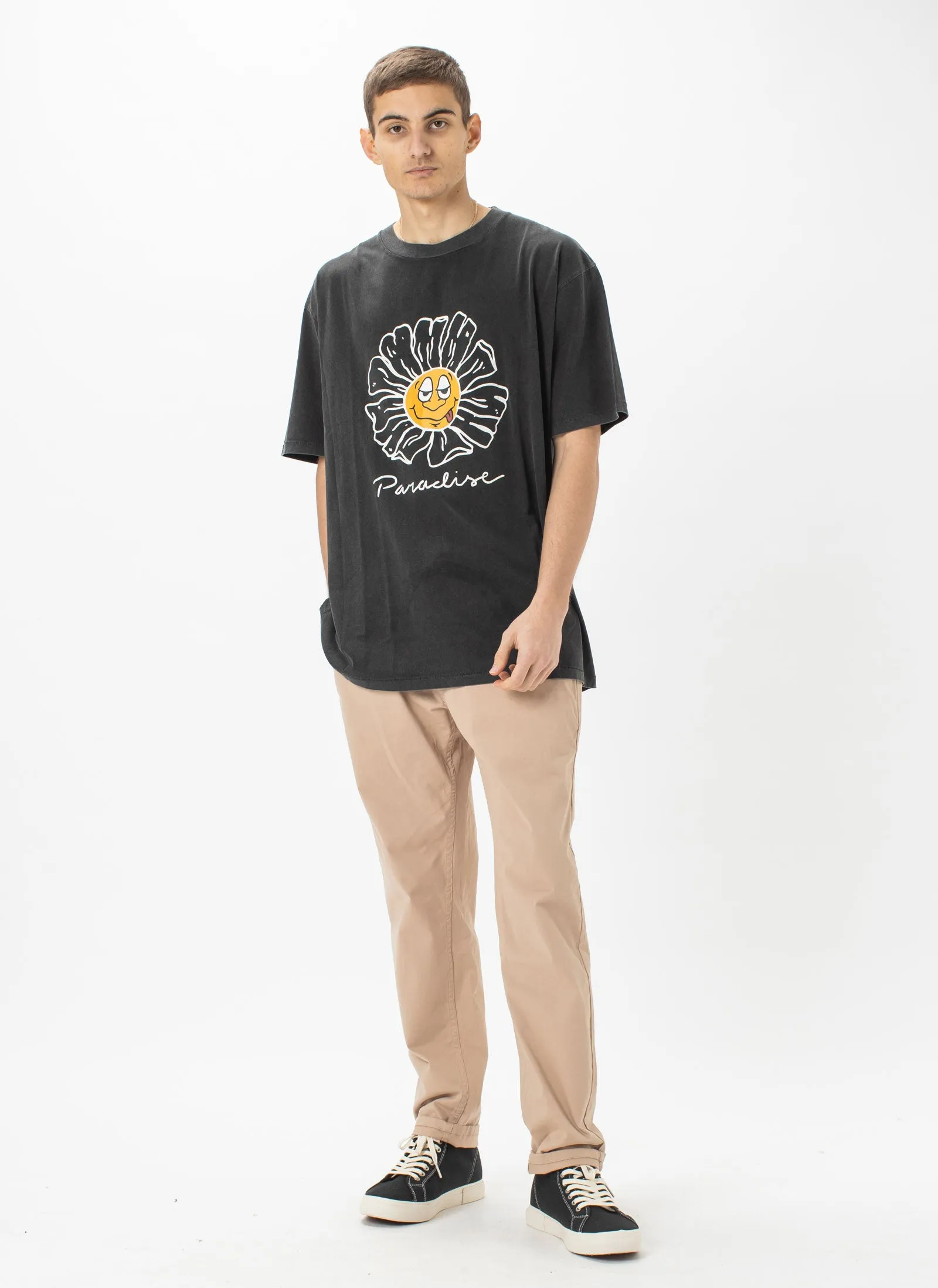 Paradise Homie Tee Pigment Black sold by Barney Cools product image thumbnail 5