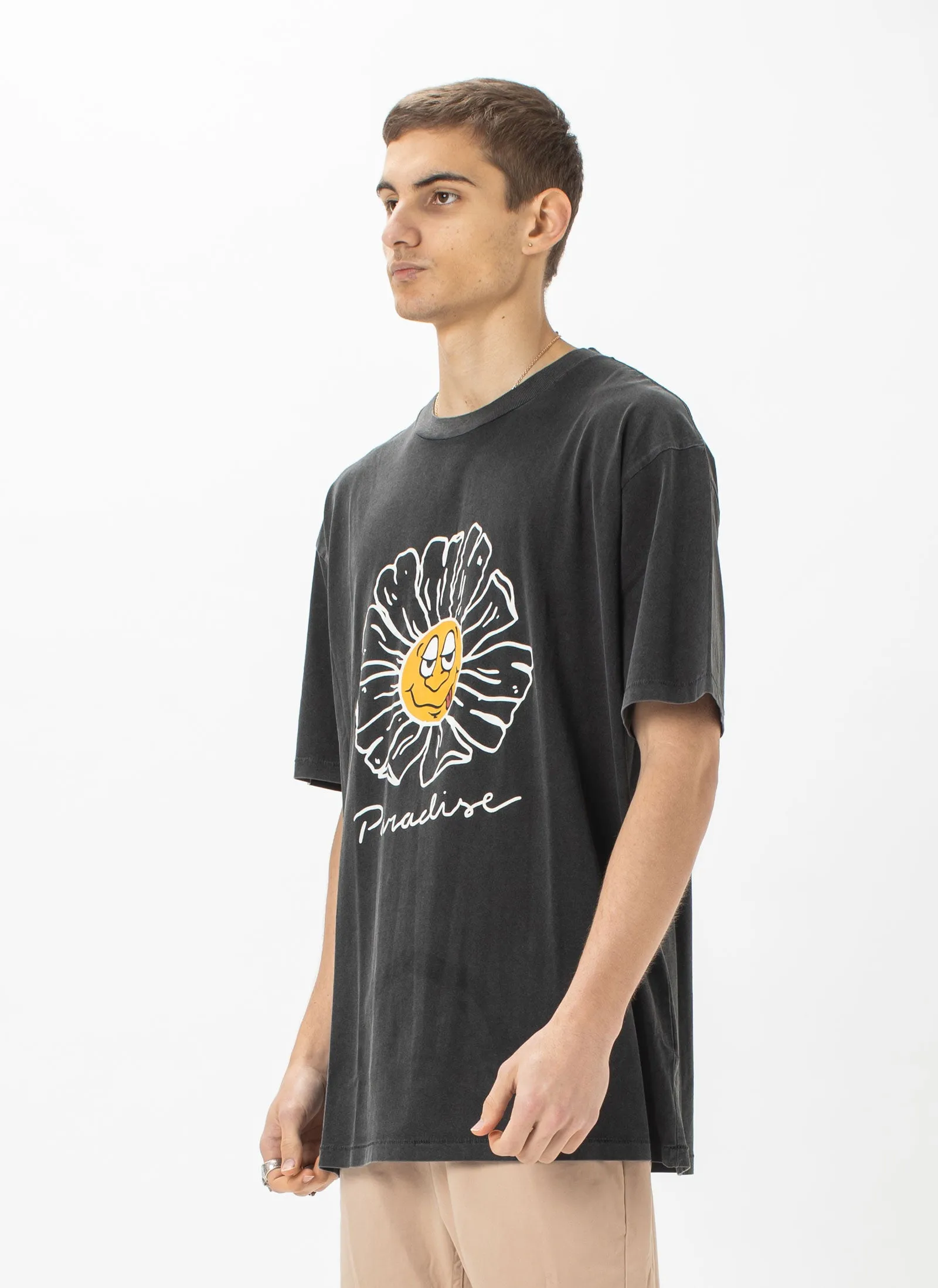 Paradise Homie Tee Pigment Black sold by Barney Cools product image thumbnail 3