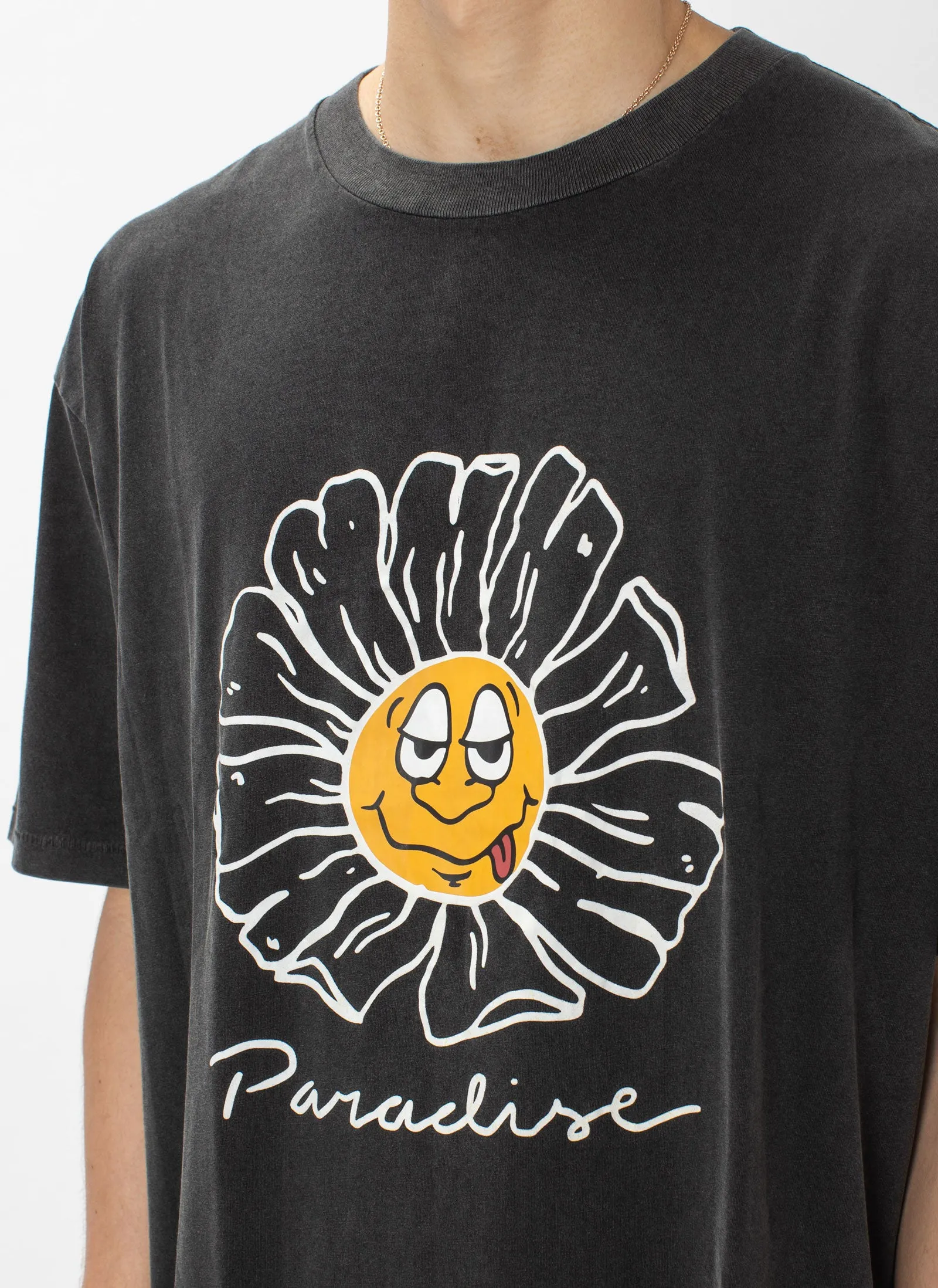 Paradise Homie Tee Pigment Black sold by Barney Cools product image thumbnail 2