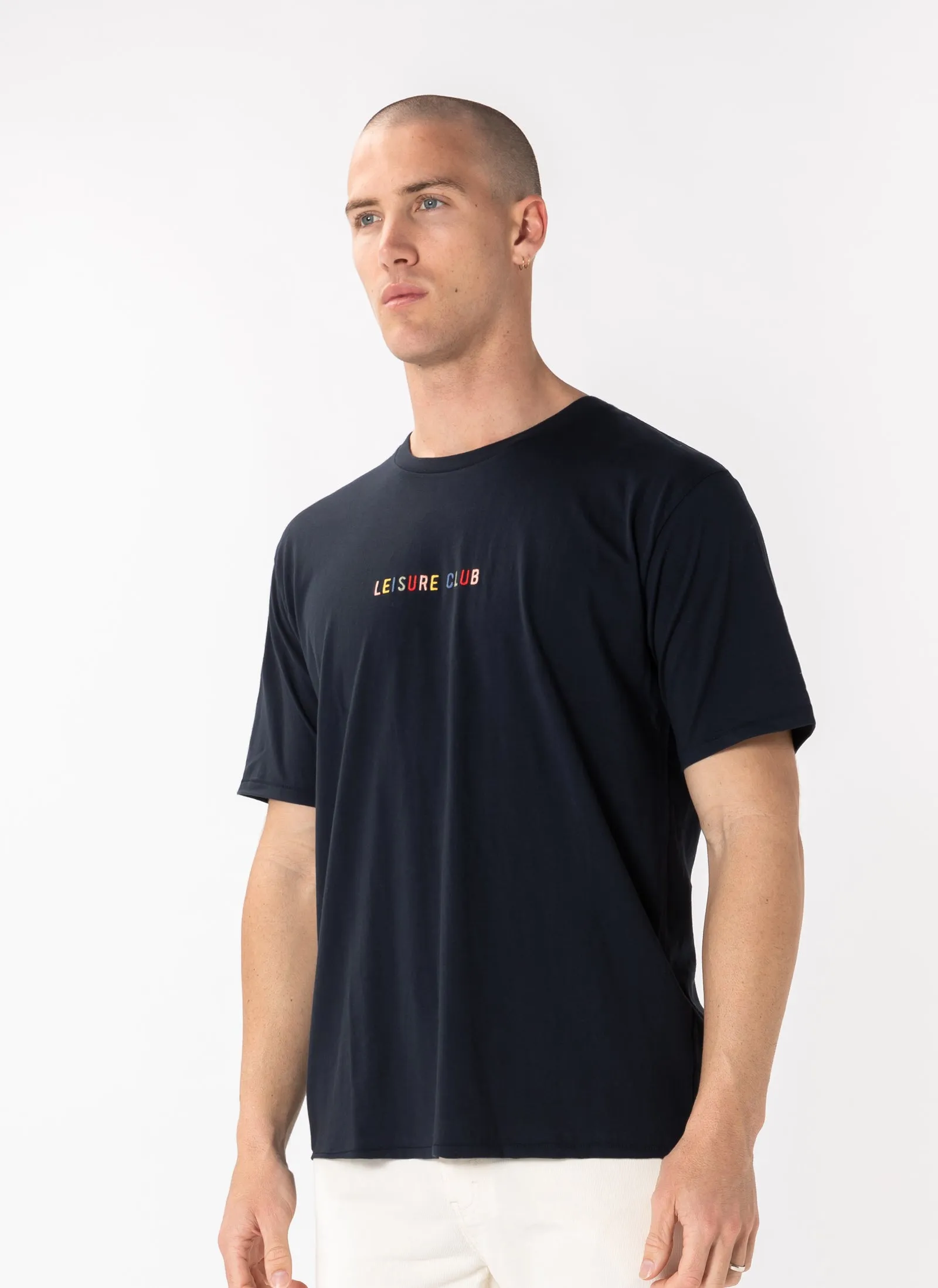 Leisure Micro Tee Slate sold by Barney Cools product image thumbnail 3