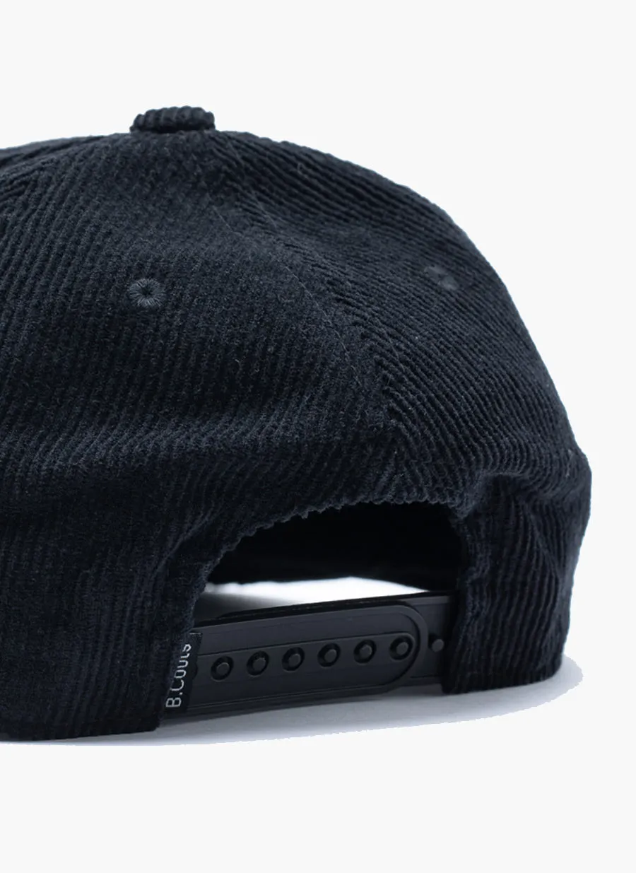 Cheers Mate Cap Black Cord sold by Barney Cools product image thumbnail 4
