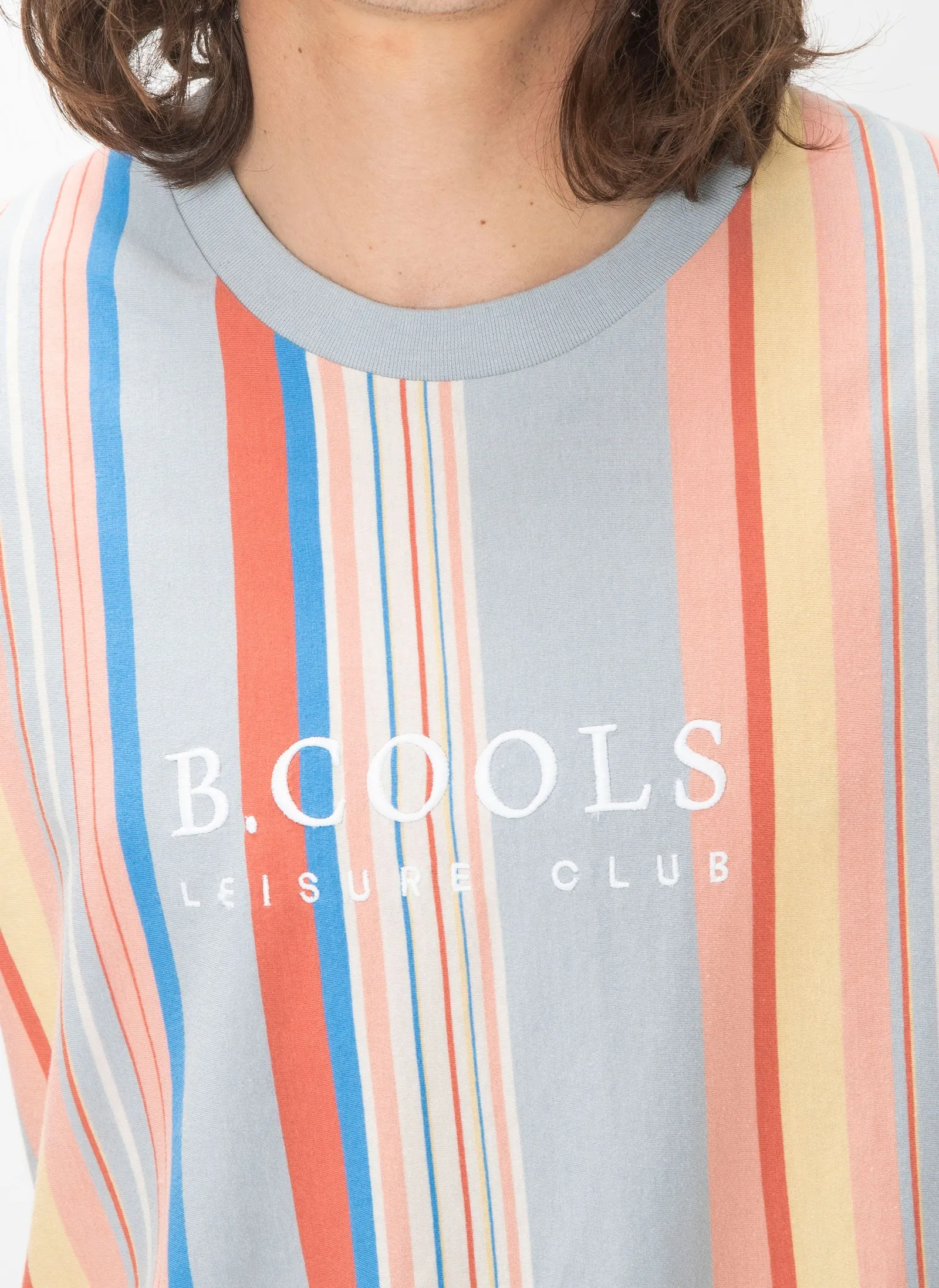Leisure Club Heritage Tee Summer Stripe sold by Barney Cools product image thumbnail 2