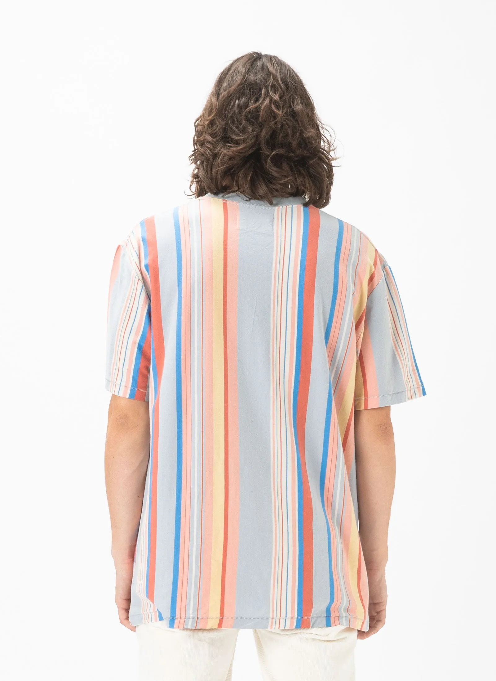 Leisure Club Heritage Tee Summer Stripe sold by Barney Cools product image thumbnail 4