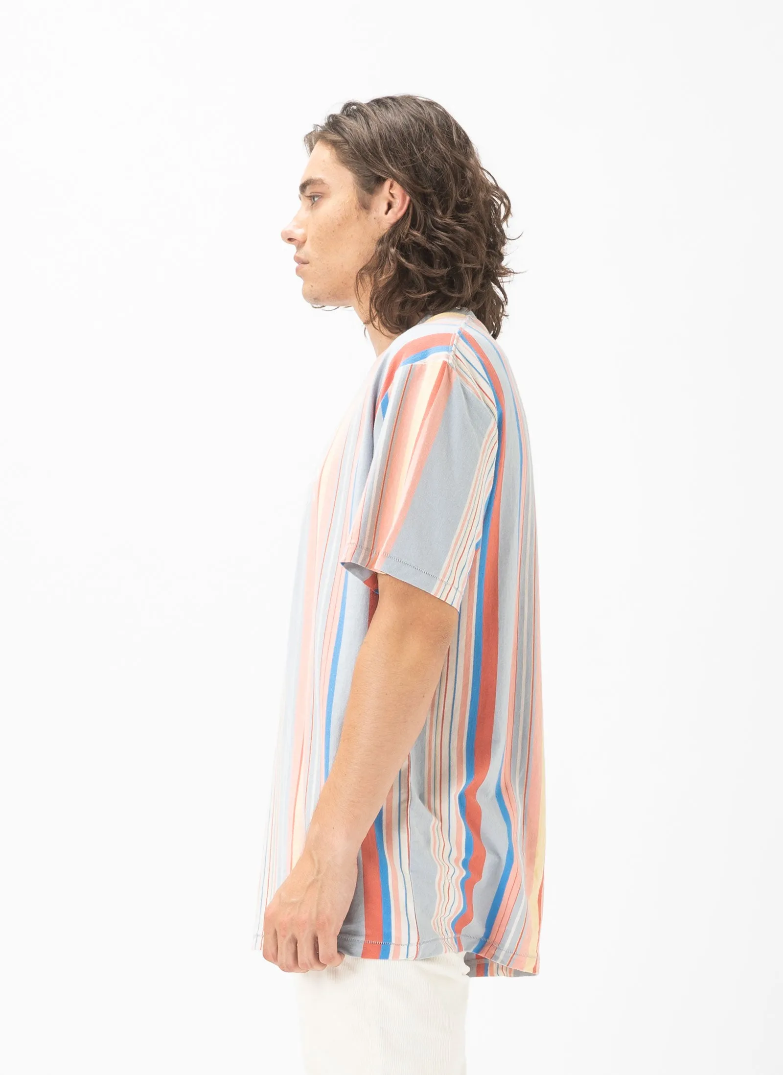 Leisure Club Heritage Tee Summer Stripe sold by Barney Cools product image thumbnail 3