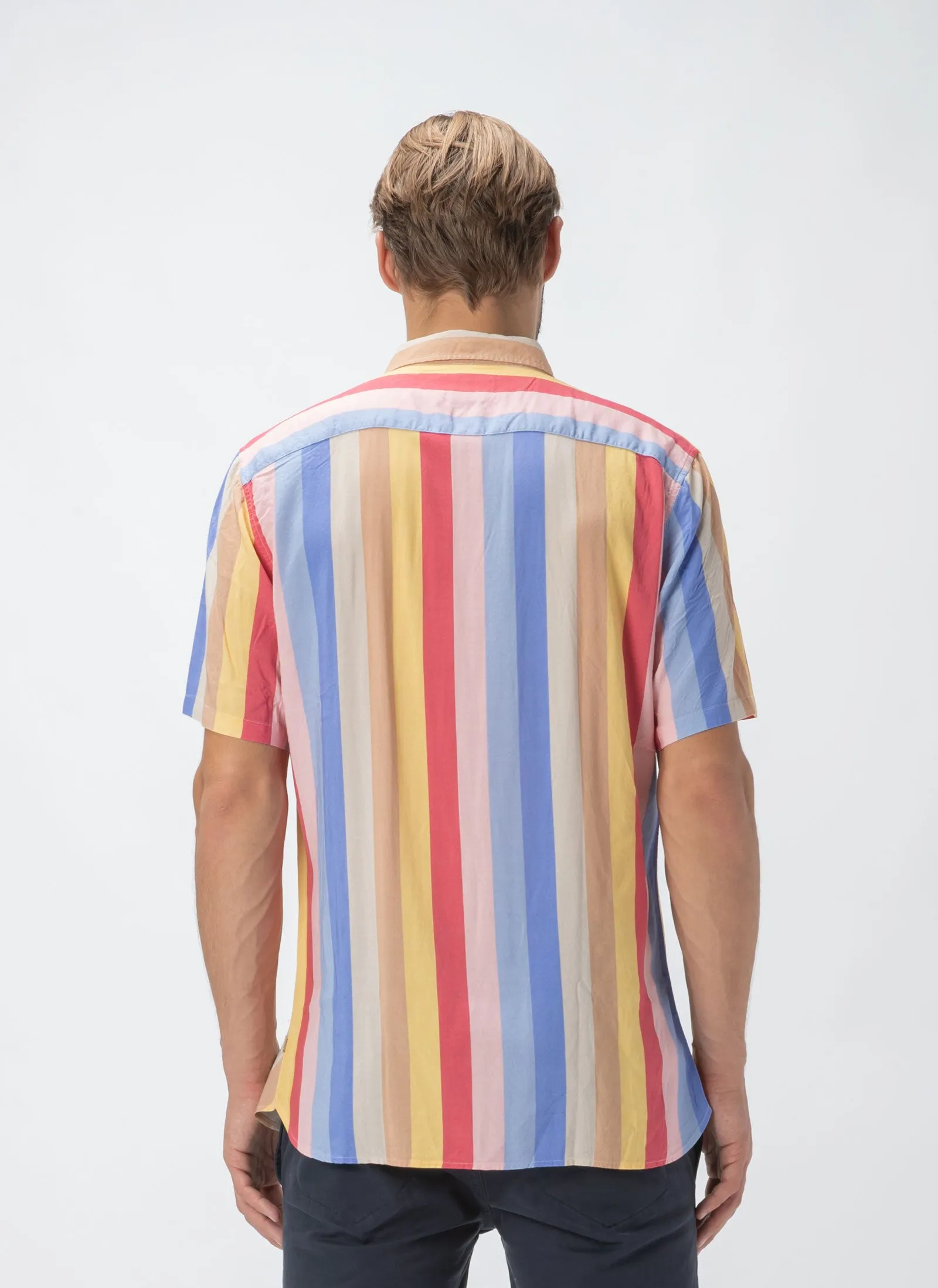 Holiday Short-Sleeve Shirt 70's Stripe - Sale sold by Barney Cools product image thumbnail 5