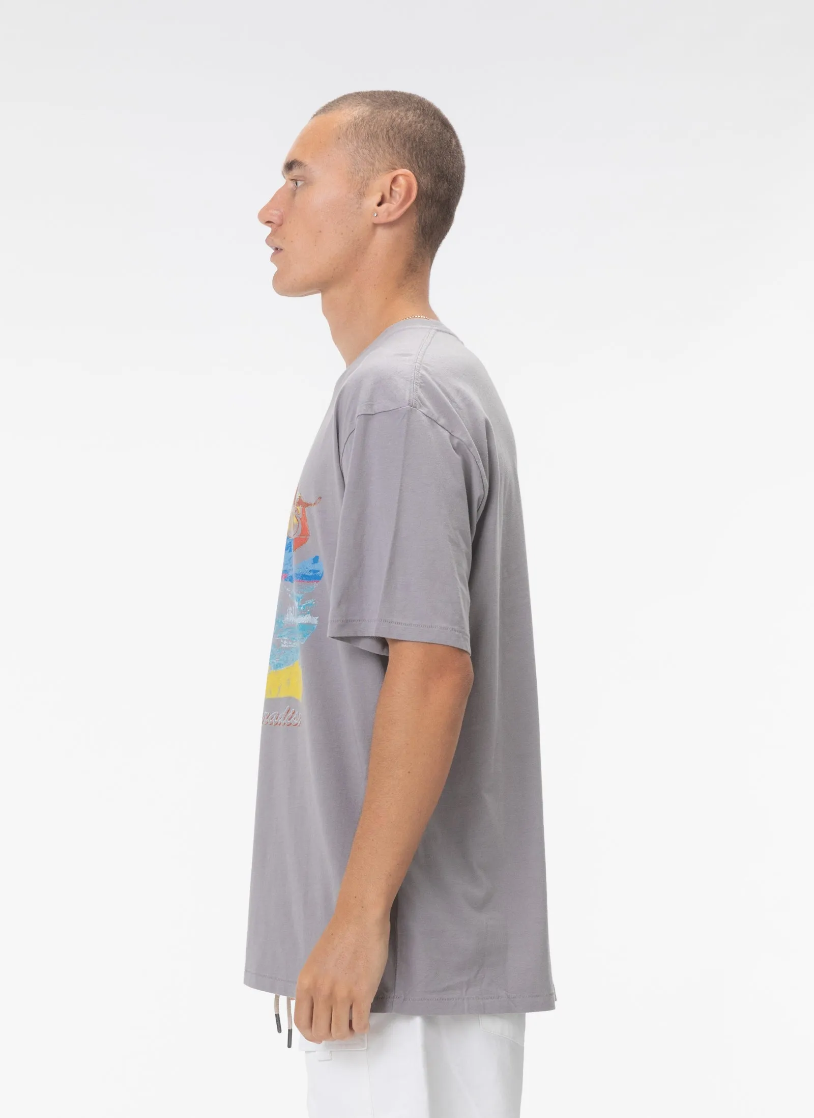 Lost Paradise Tee Smoke sold by Barney Cools product image thumbnail 5