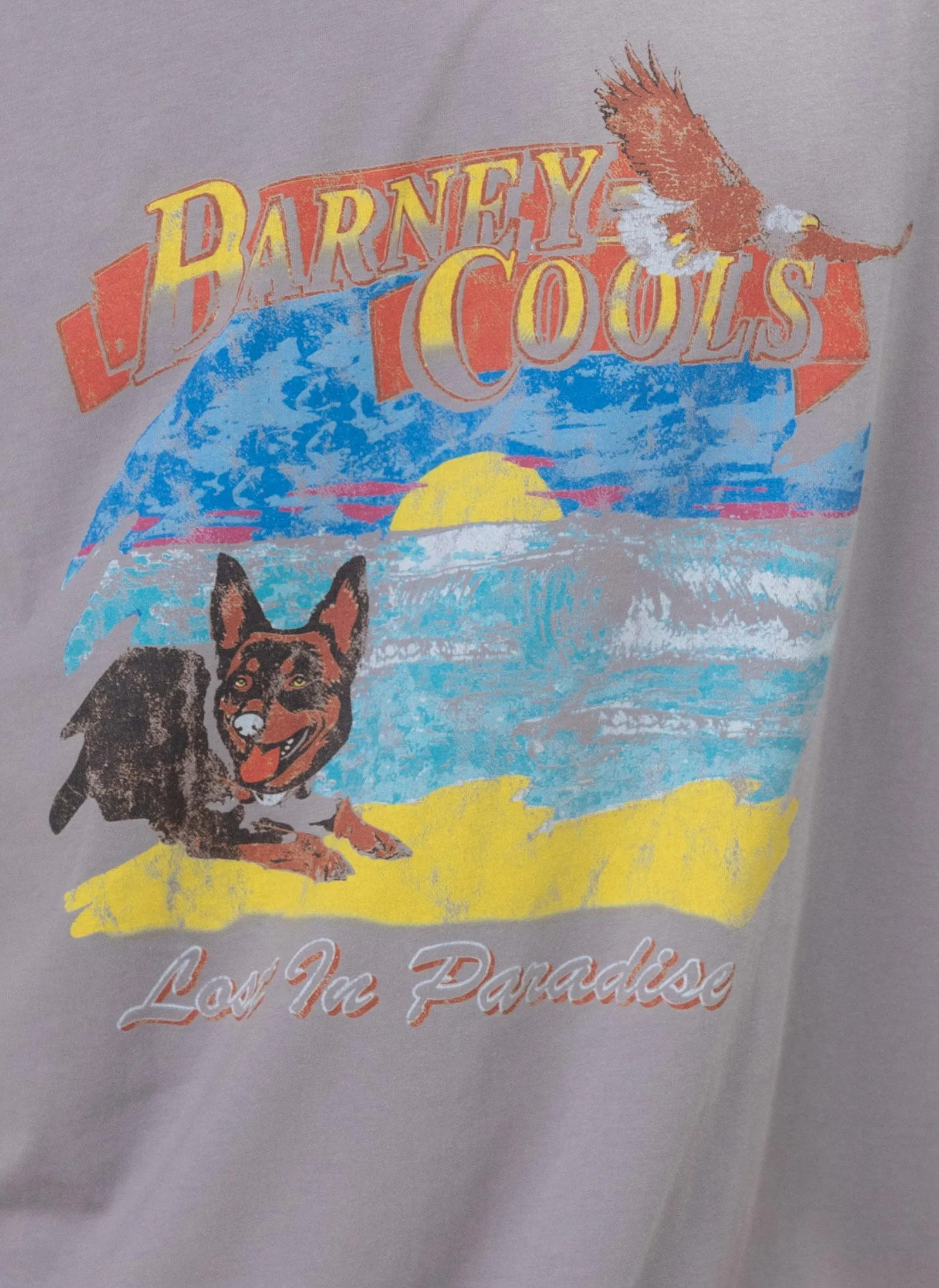 Lost Paradise Tee Smoke sold by Barney Cools product image thumbnail 2