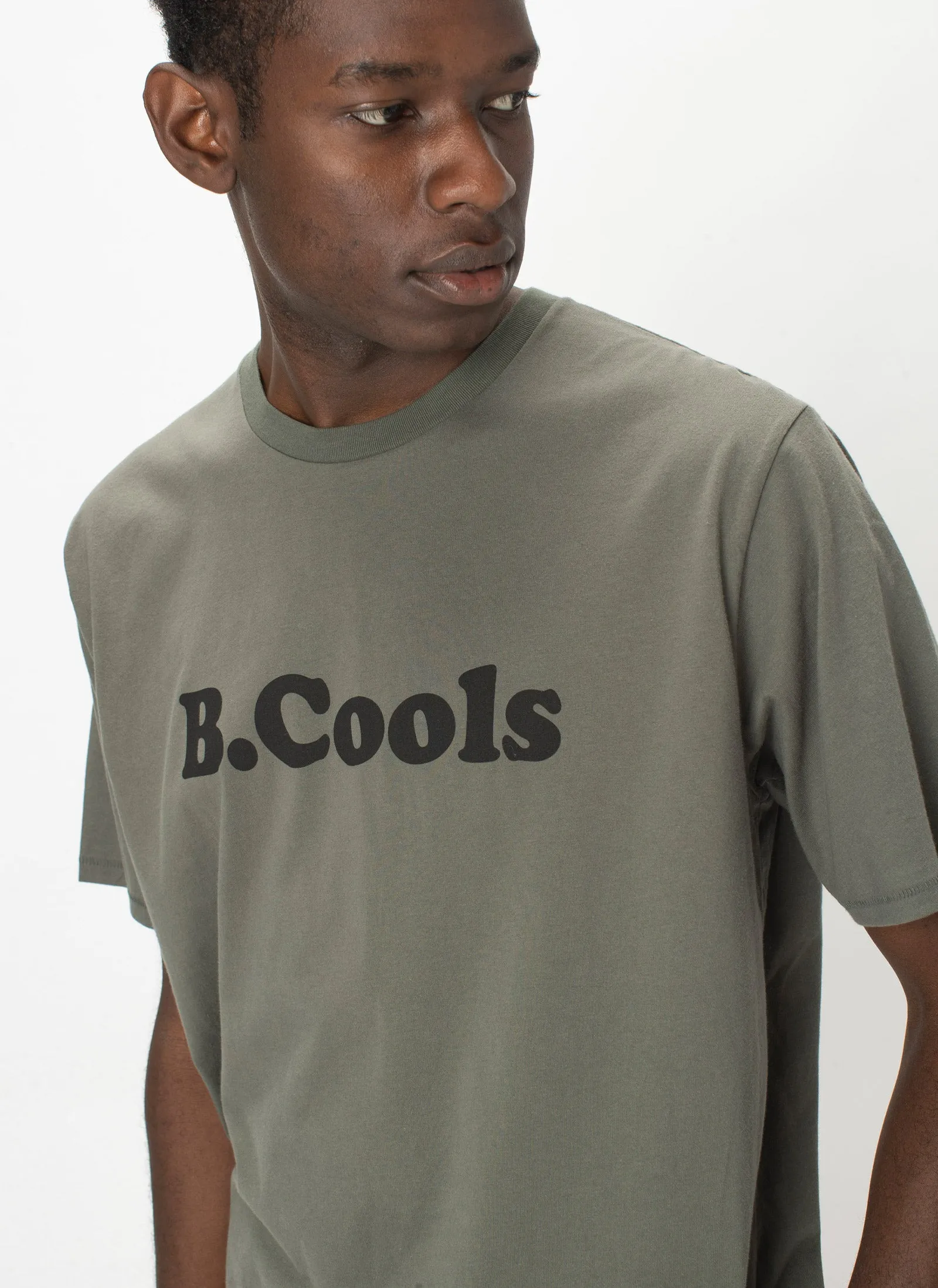 Retro Logo Tee Bottle Green sold by Barney Cools product image thumbnail 2