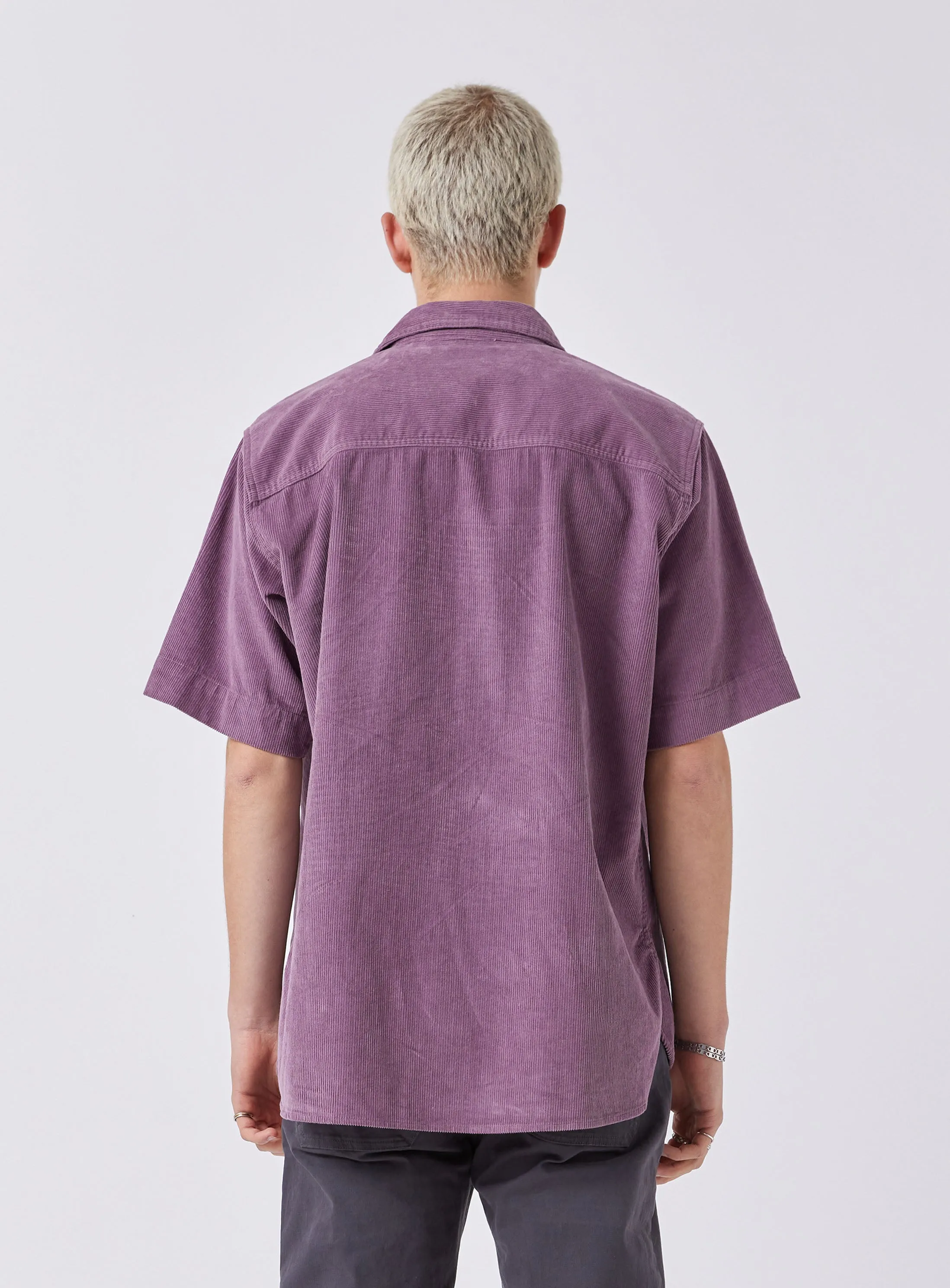 Homie Shirt Dusty Lilac Cord sold by Barney Cools product image thumbnail 5