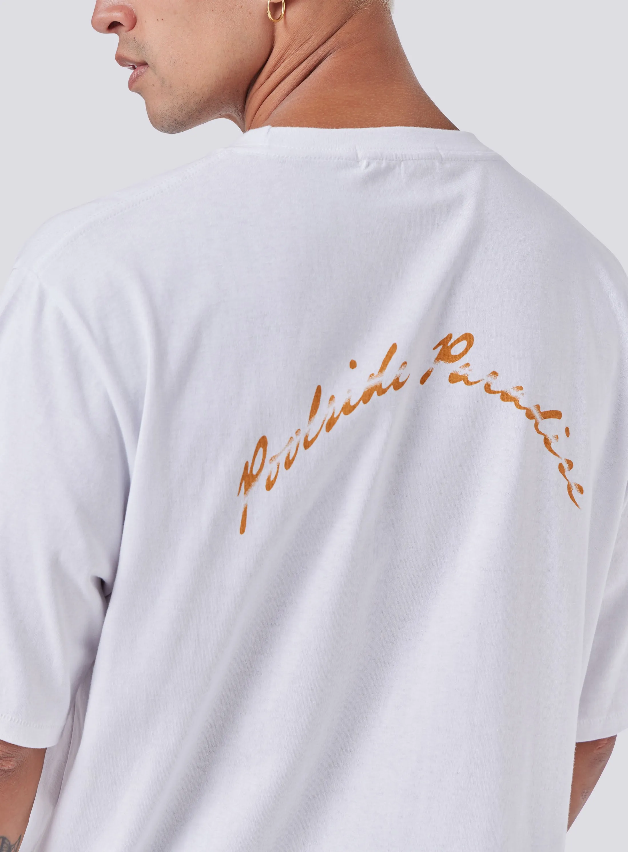 Paradise Homie Tee White sold by Barney Cools product image thumbnail 5