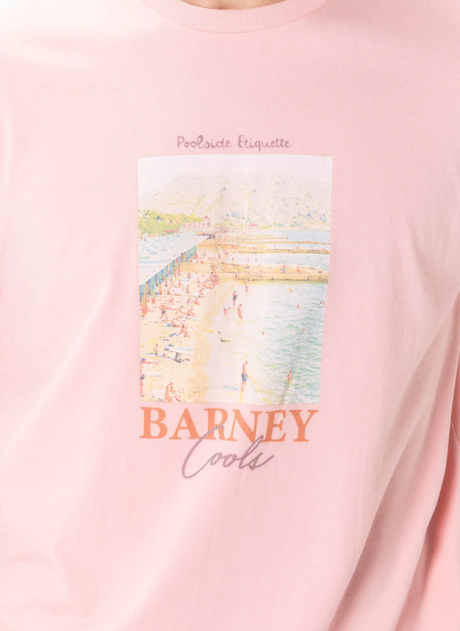 Postcard Tee Pink sold by Barney Cools product image thumbnail 2