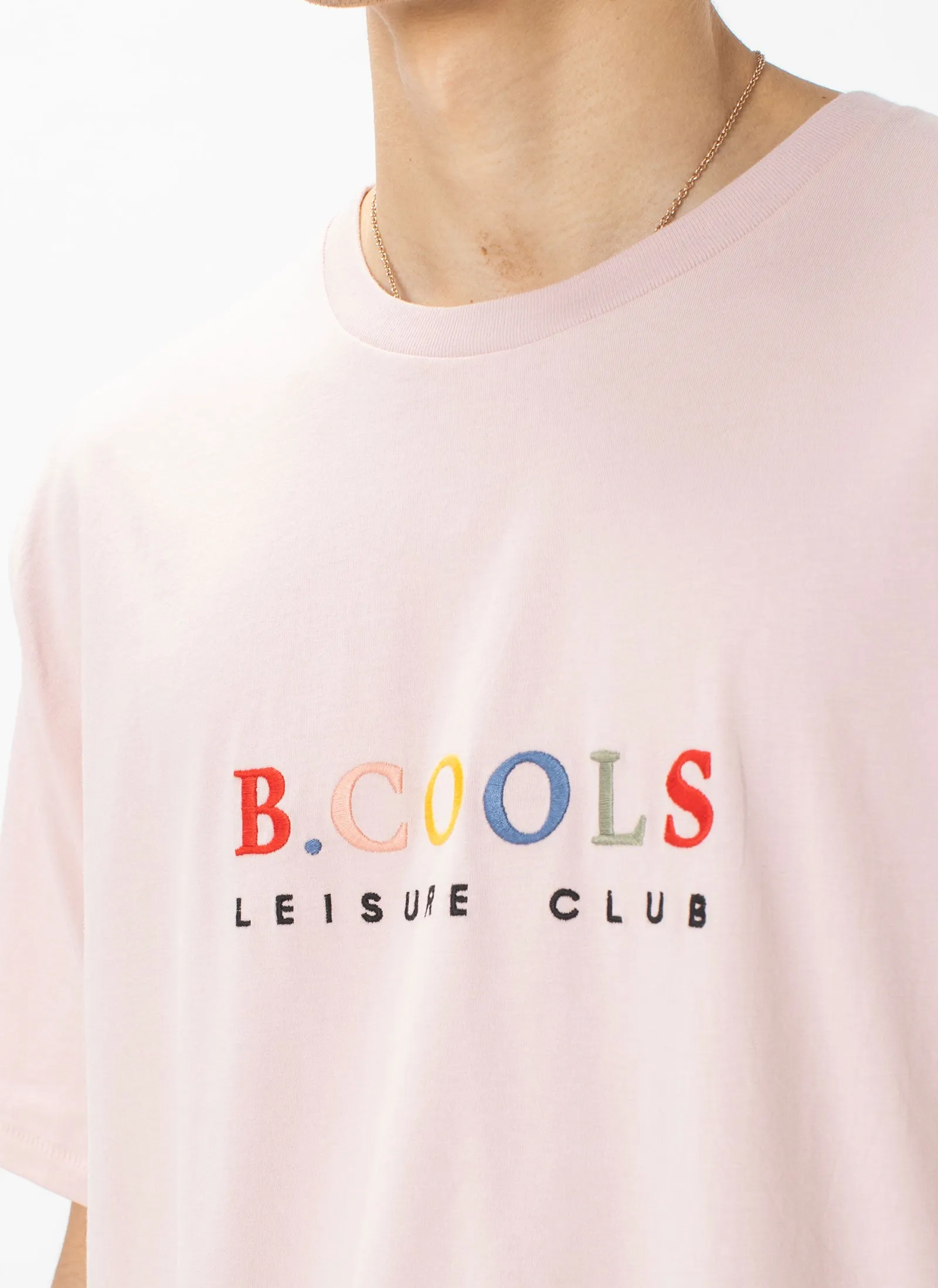 Leisure Club Tee Pink sold by Barney Cools product image thumbnail 2