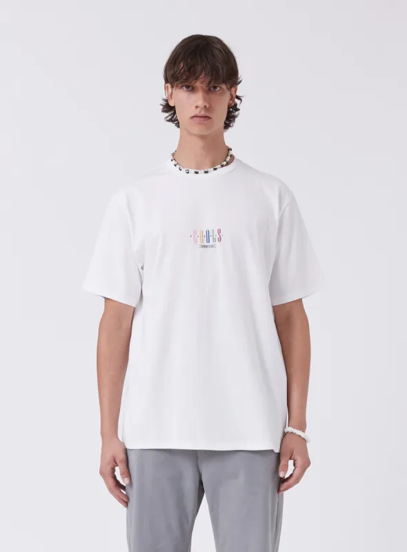 Leisure Club 2.0 Tee White sold by Barney Cools