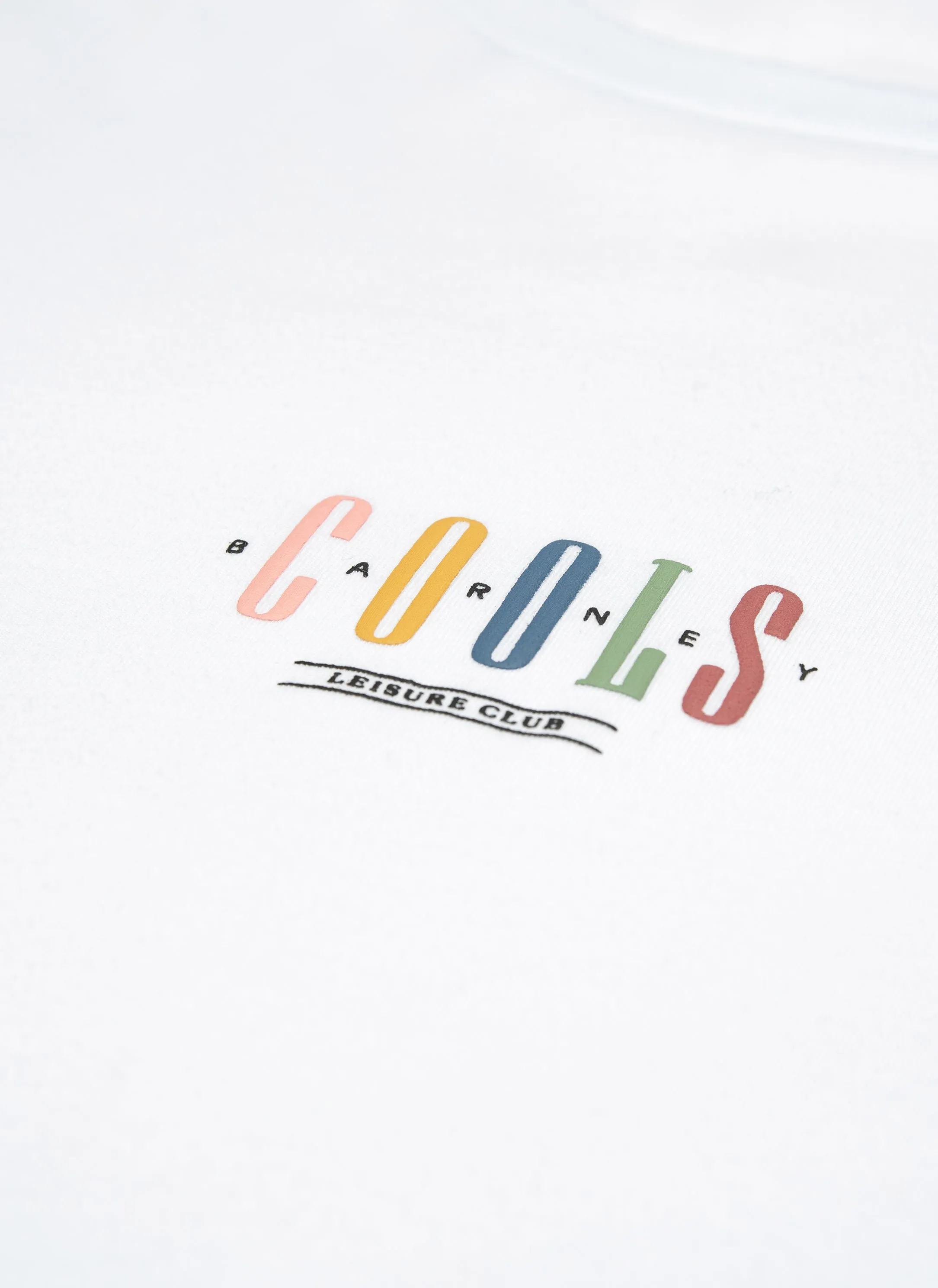 Leisure Club 2.0 Tee White sold by Barney Cools product image thumbnail 2