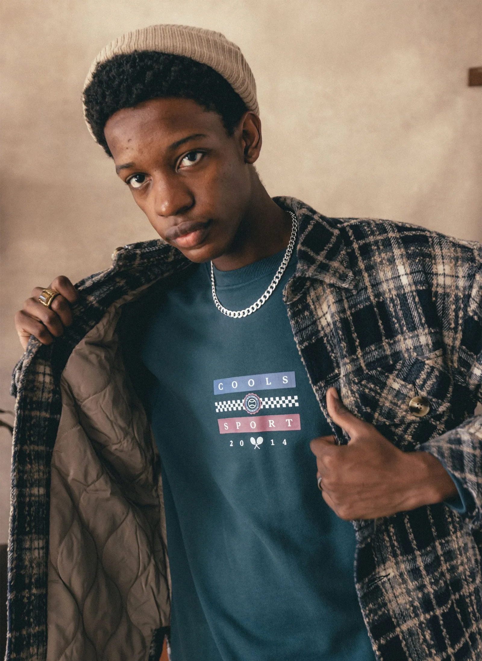 Holland Jacket Slate Plaid sold by Barney Cools product image thumbnail 5