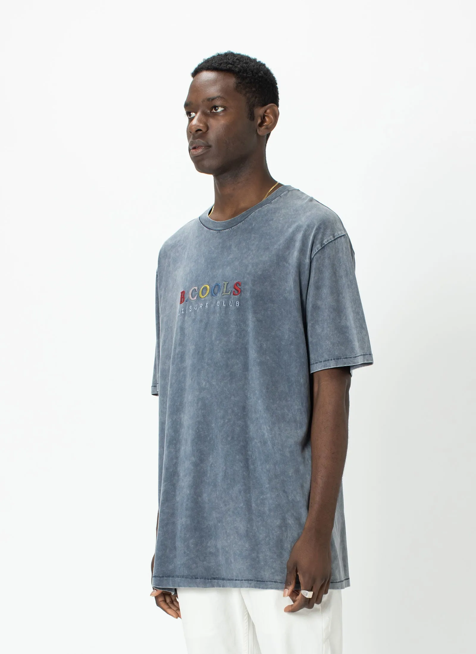 Leisure Club Homie Tee Navy Acid sold by Barney Cools product image thumbnail 3
