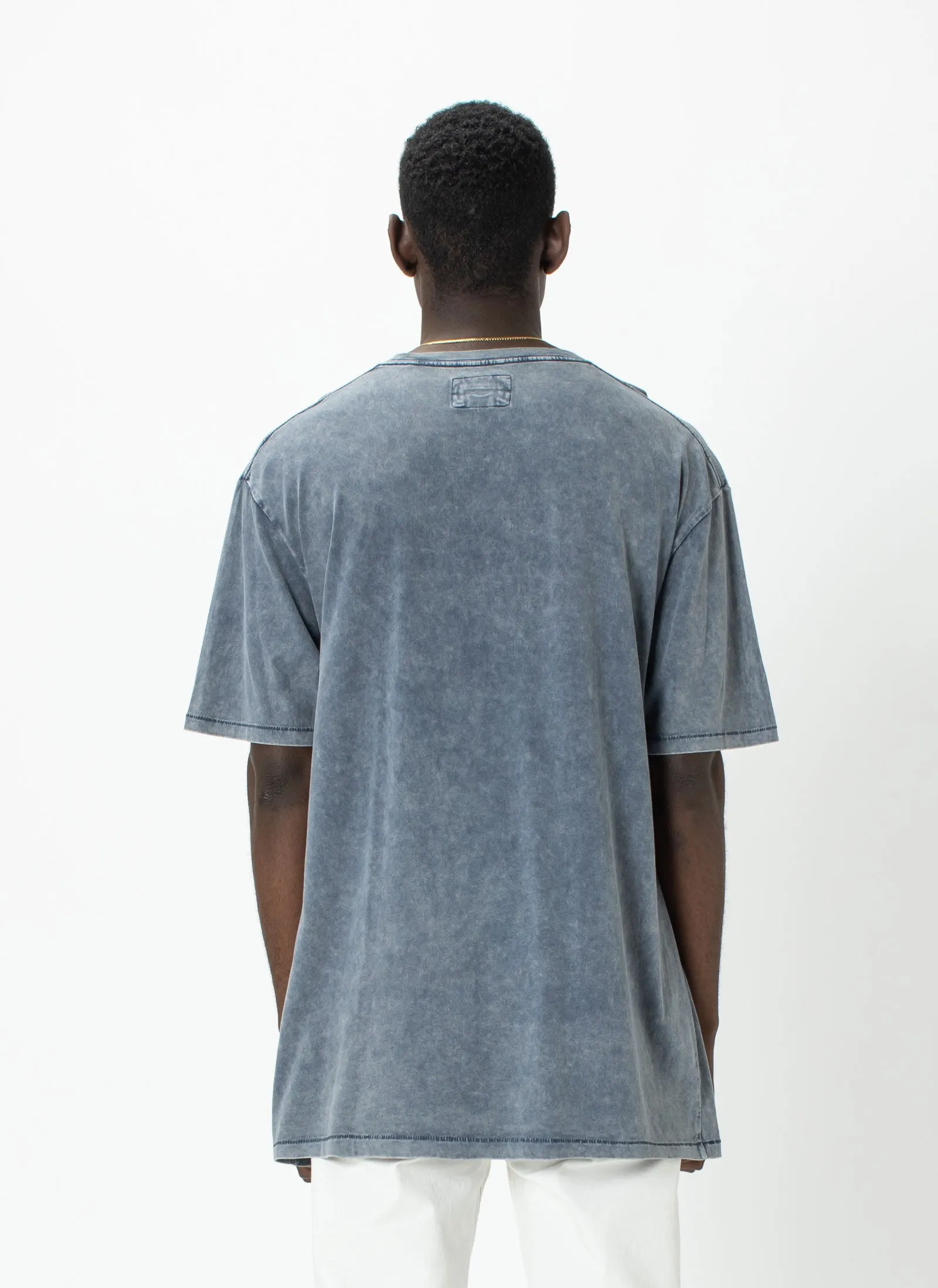 Leisure Club Homie Tee Navy Acid sold by Barney Cools product image thumbnail 4
