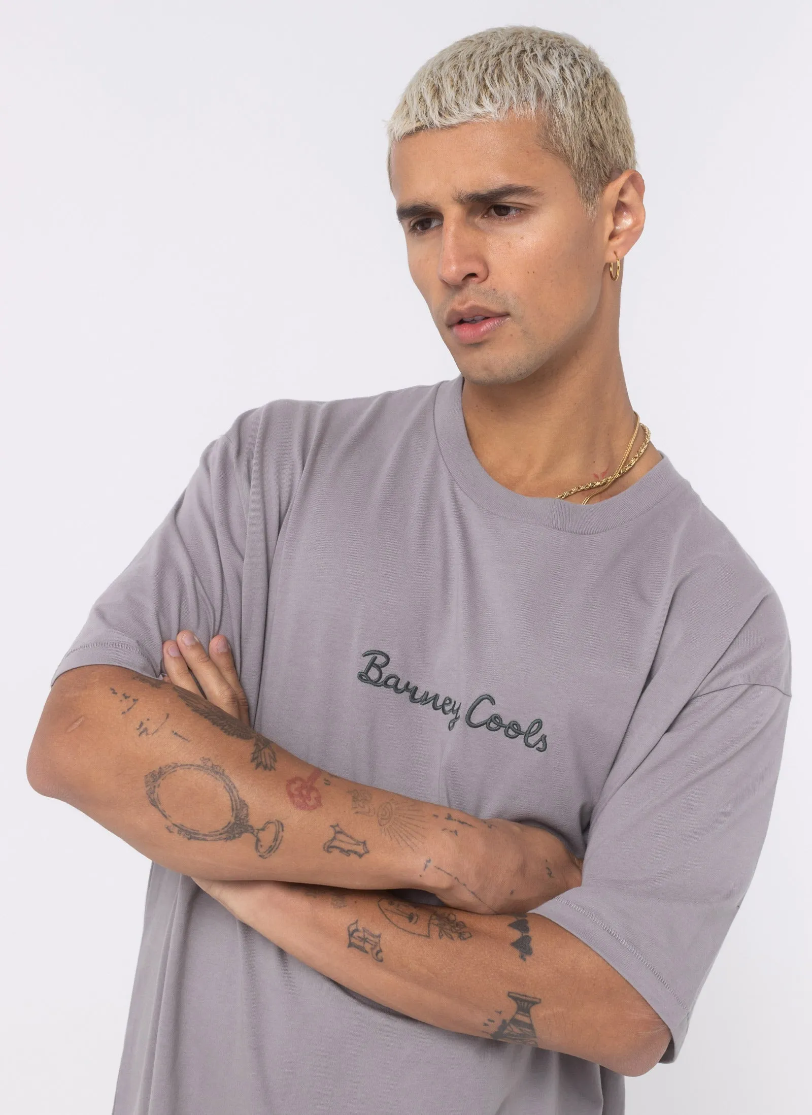 Logo Homie Tee Smoke sold by Barney Cools product image thumbnail 4