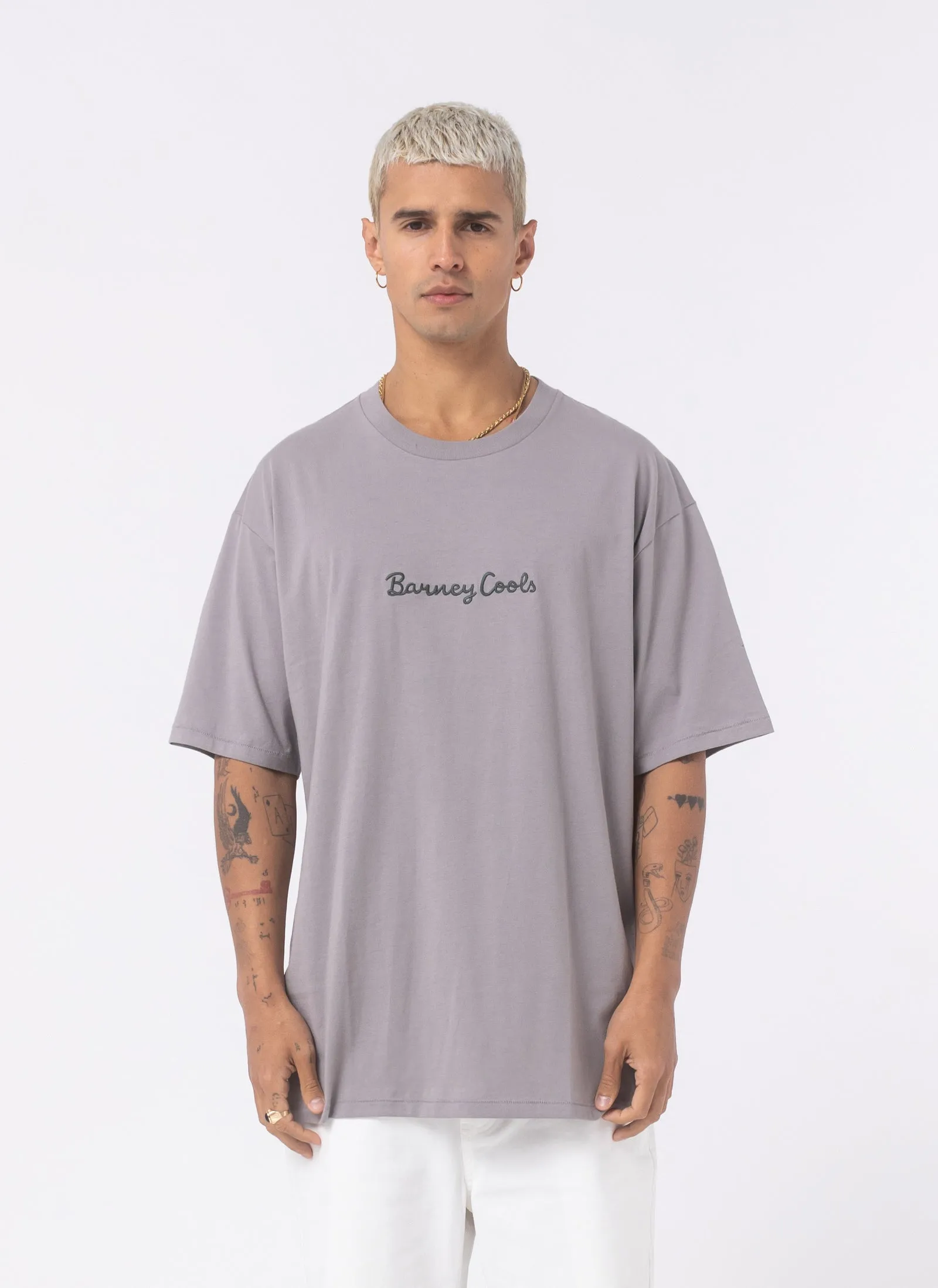 Logo Homie Tee Smoke sold by Barney Cools