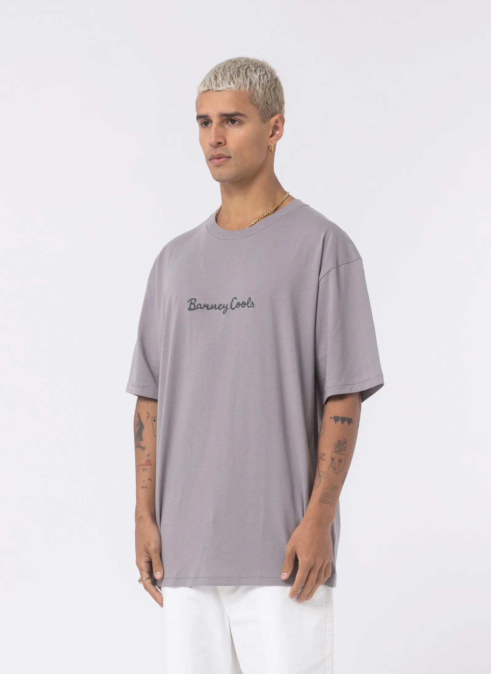 Logo Homie Tee Smoke sold by Barney Cools product image thumbnail 3