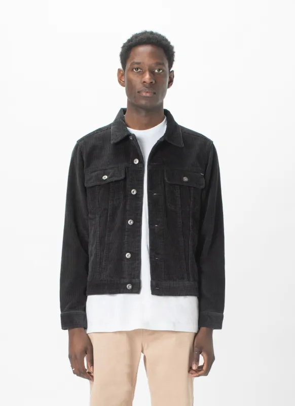 B.Rigid Jacket Black Cord sold by Barney Cools