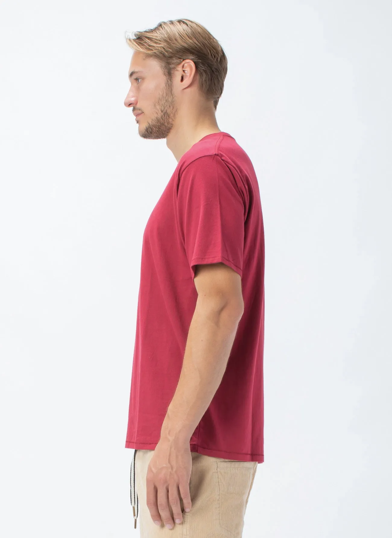 Tropicools Tee Dull Red sold by Barney Cools product image thumbnail 4