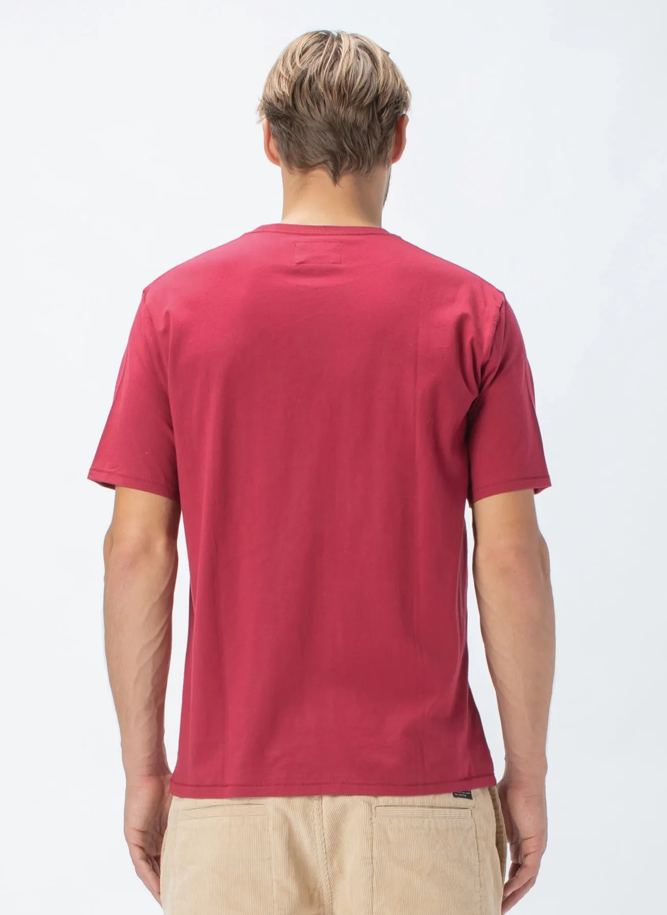 Tropicools Tee Dull Red sold by Barney Cools product image thumbnail 5
