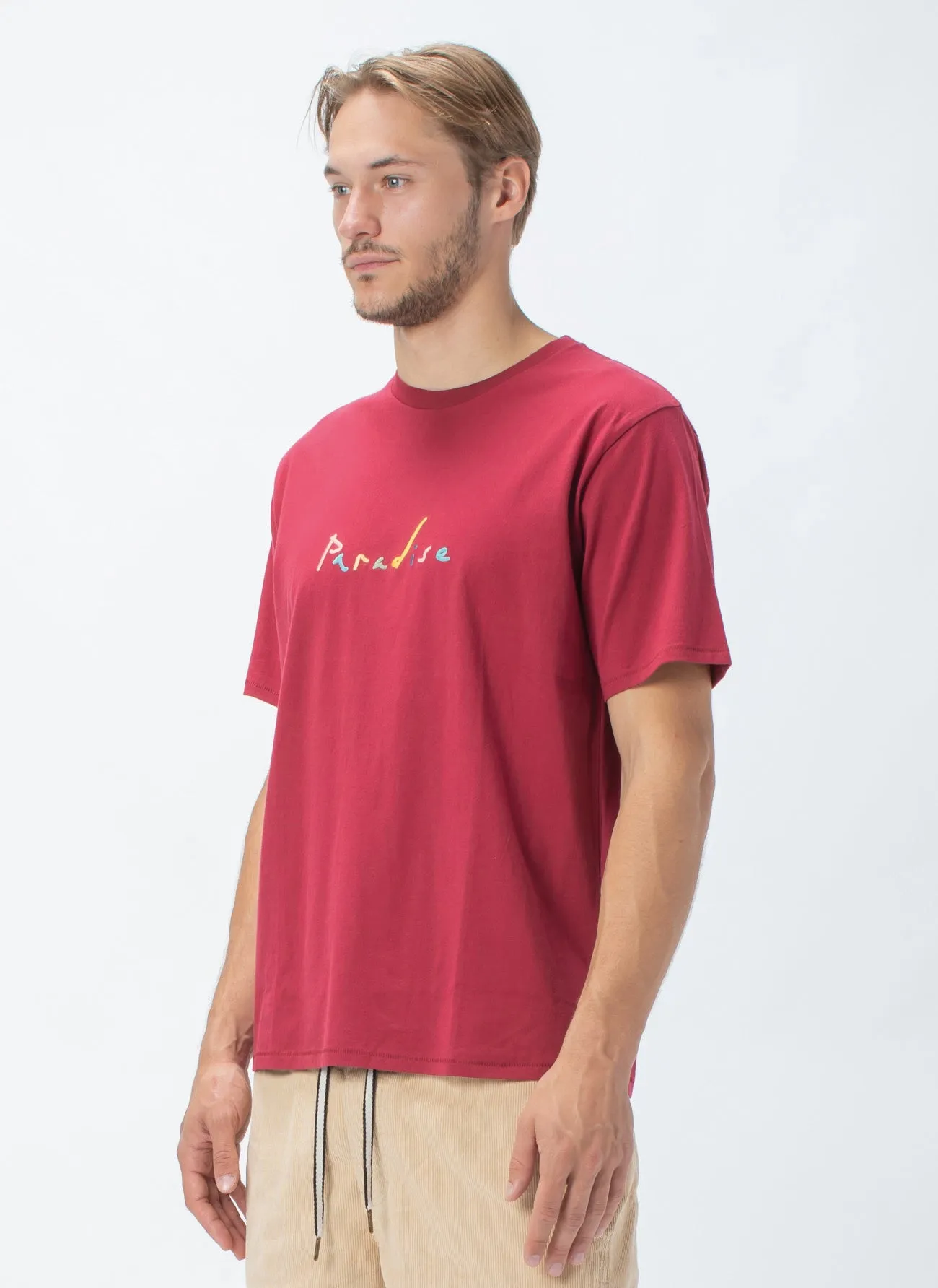 Tropicools Tee Dull Red sold by Barney Cools product image thumbnail 3