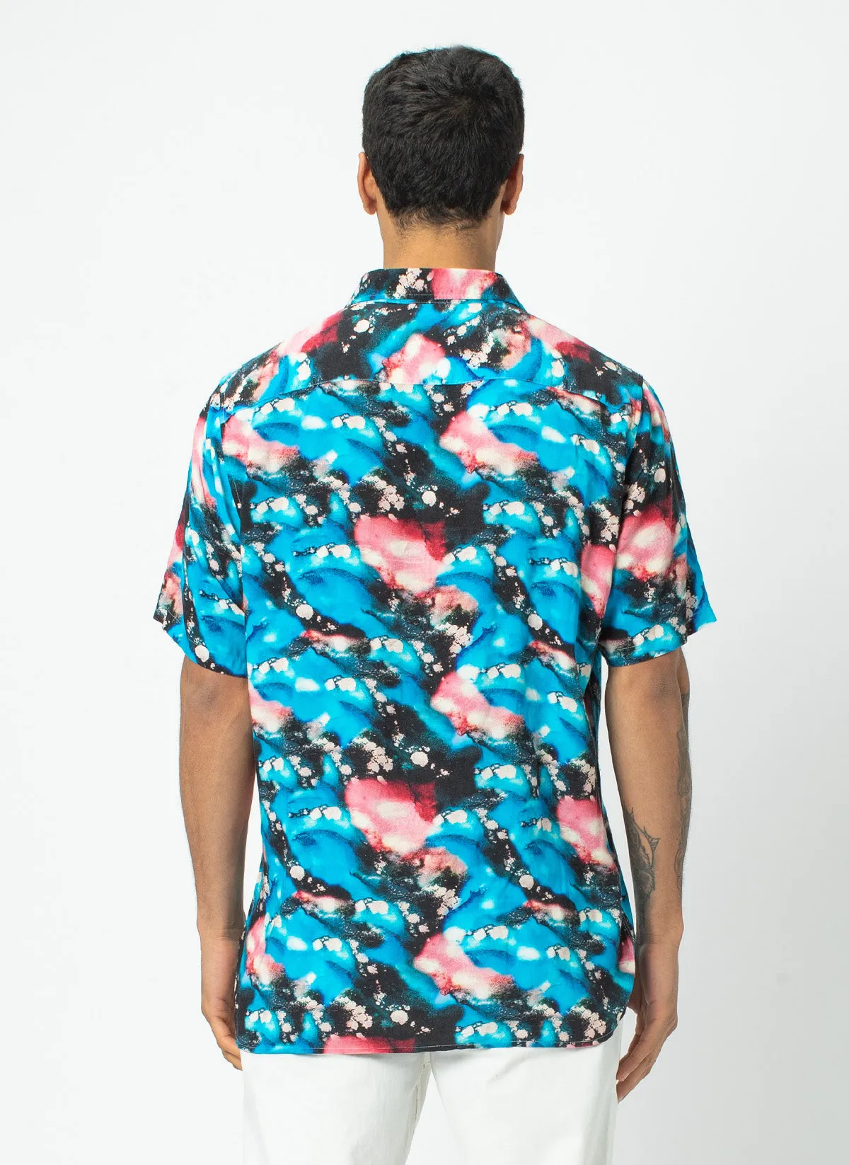 Holiday Short Sleeve Shirt Blue Marble - Sale sold by Barney Cools product image thumbnail 5