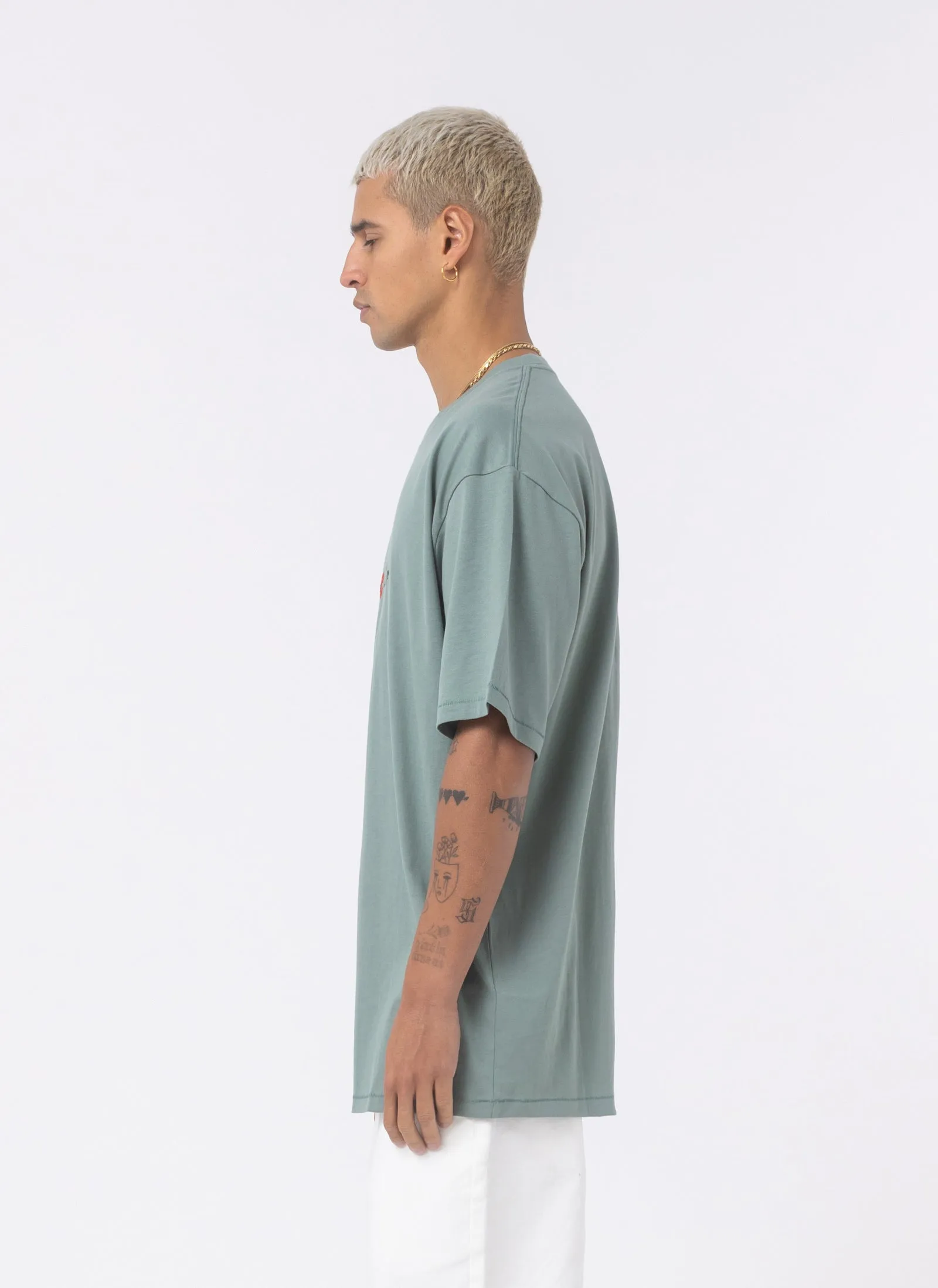 90s Homie Tee Emerald sold by Barney Cools product image thumbnail 5