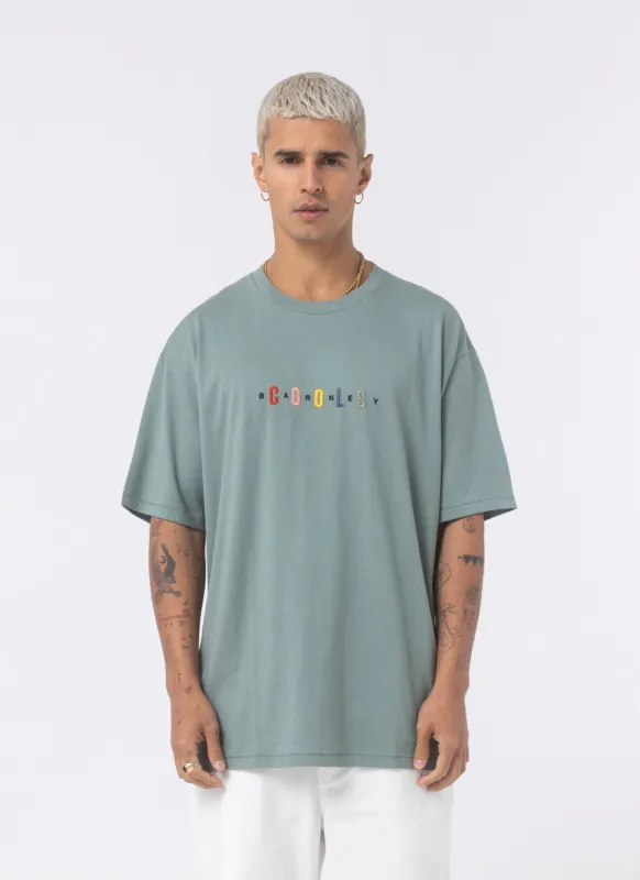 90s Homie Tee Emerald sold by Barney Cools