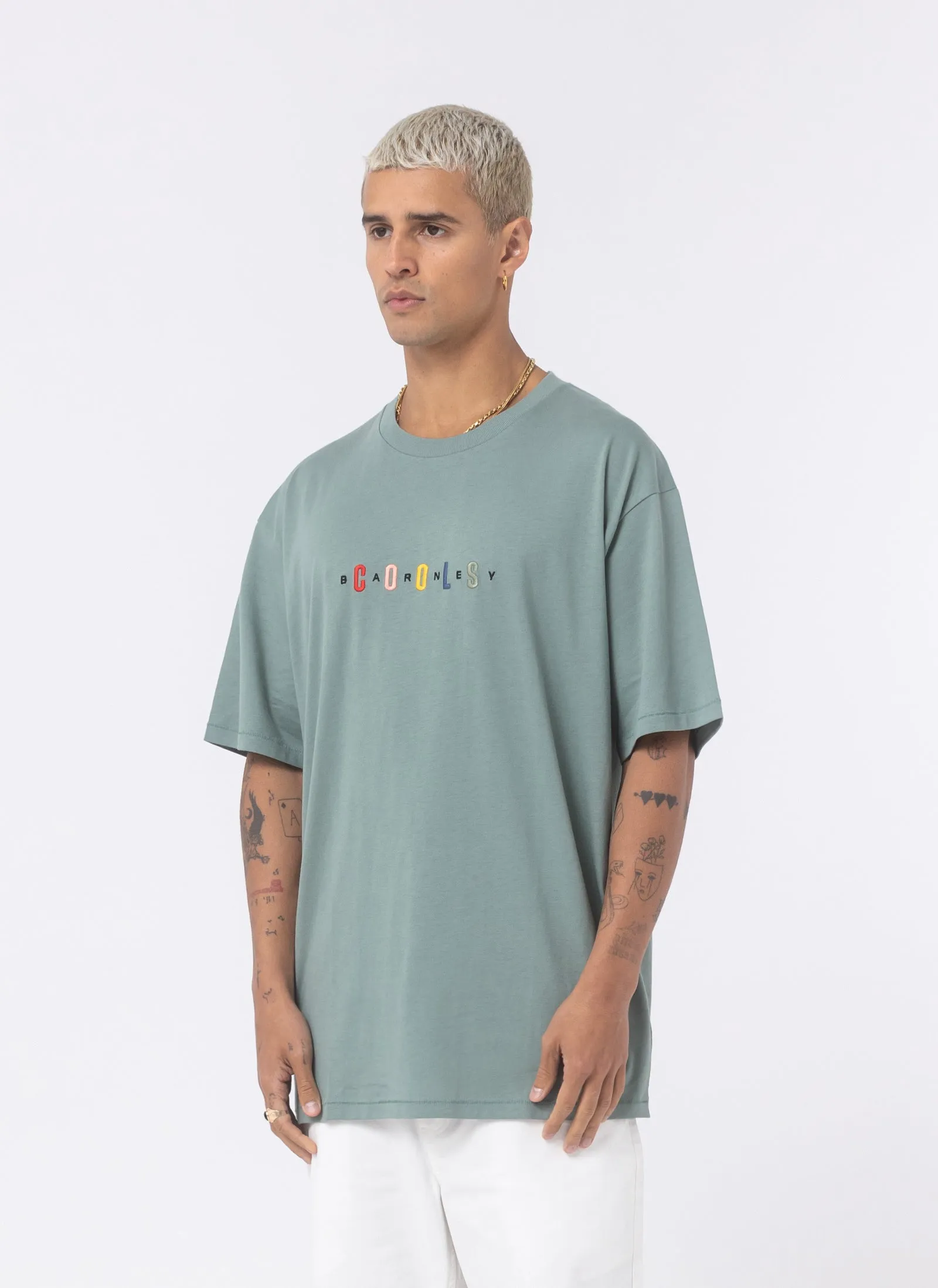 90s Homie Tee Emerald sold by Barney Cools product image thumbnail 3