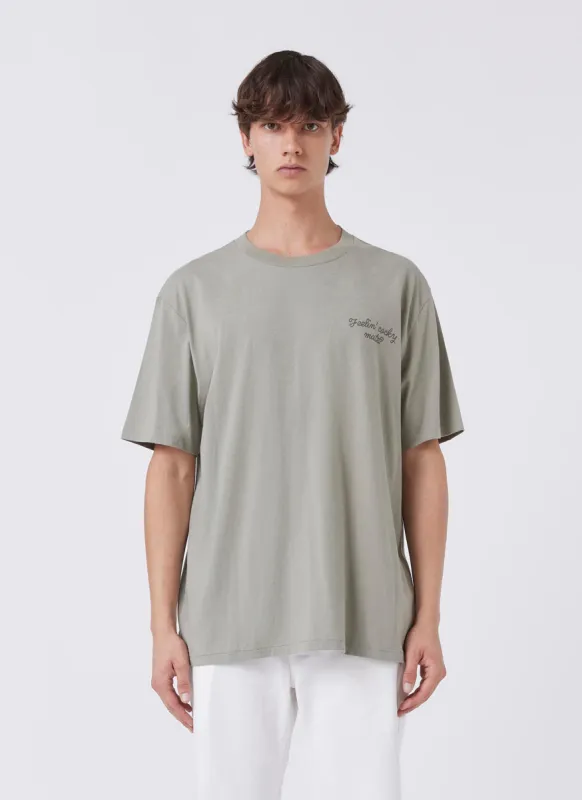 Cocky Tee Sage sold by Barney Cools