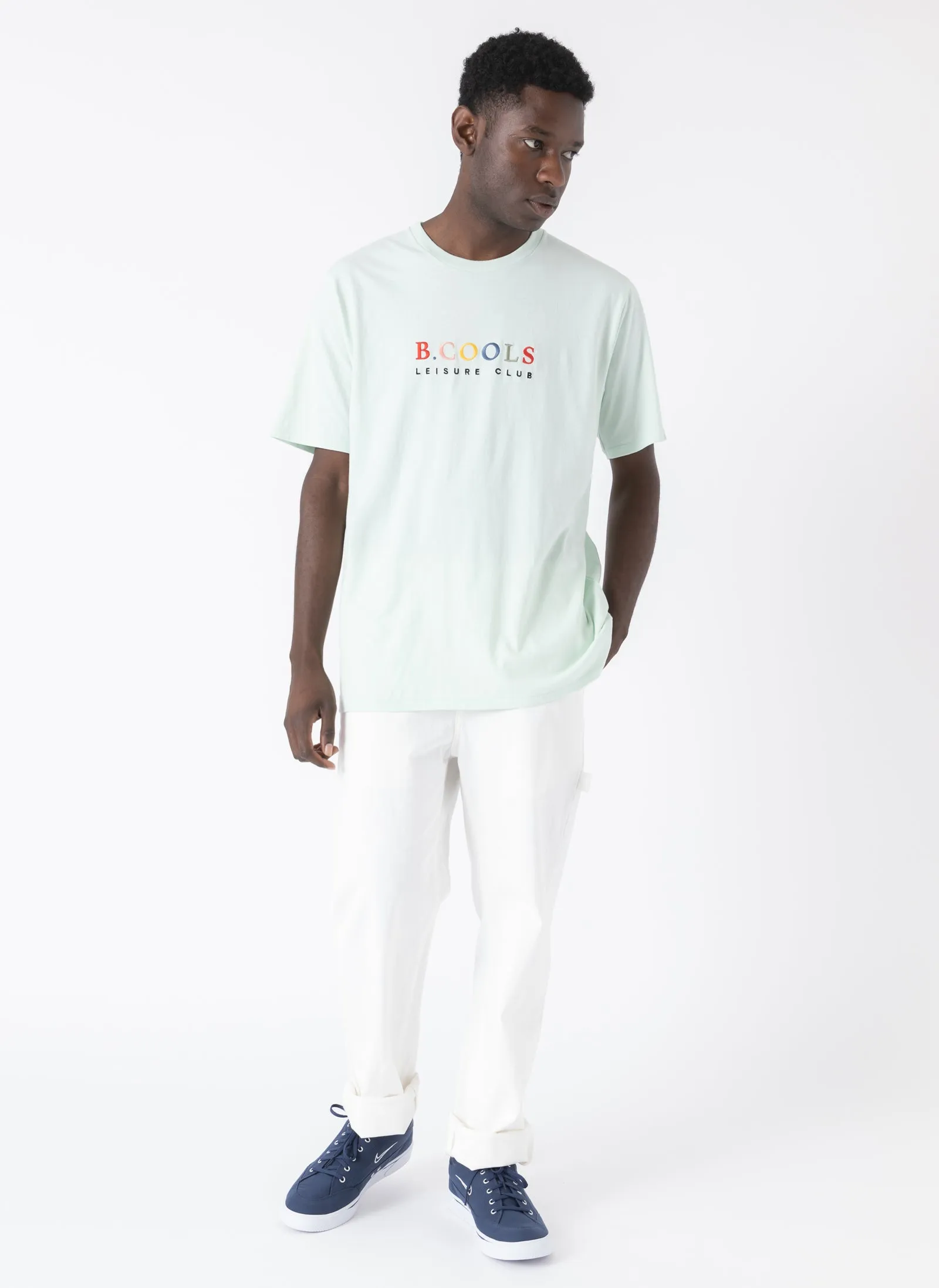 Leisure Club Tee Lime sold by Barney Cools product image thumbnail 5