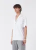 Terry Jacquard Shirt White sold by Barney Cools