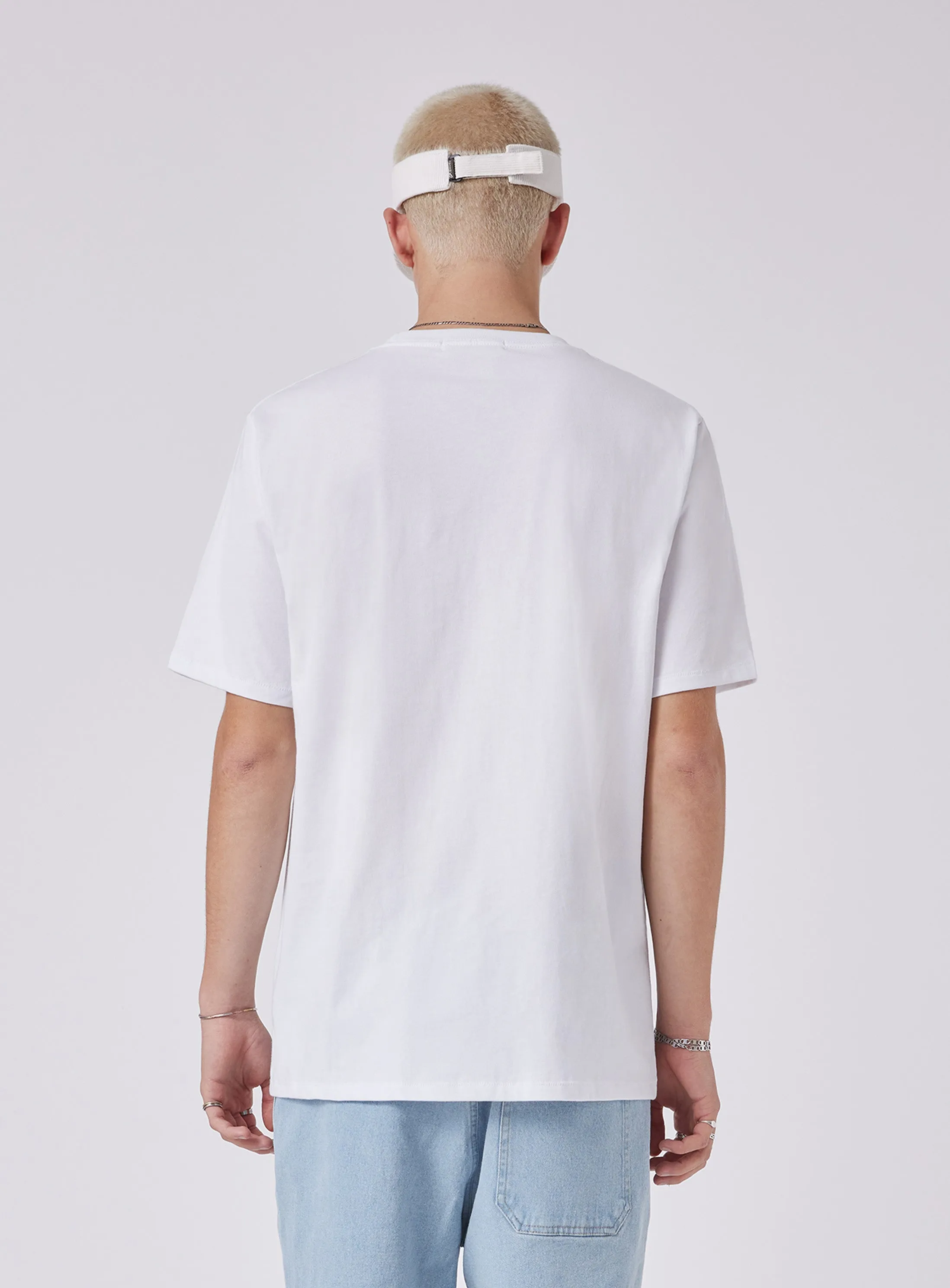 Portofino Homie Tee White sold by Barney Cools product image thumbnail 5