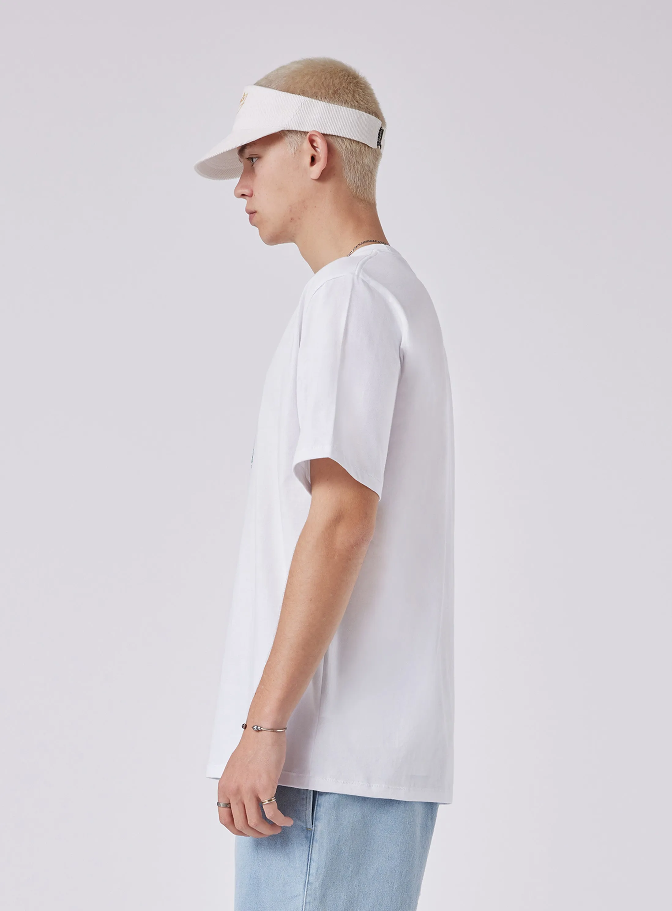 Portofino Homie Tee White sold by Barney Cools product image thumbnail 4