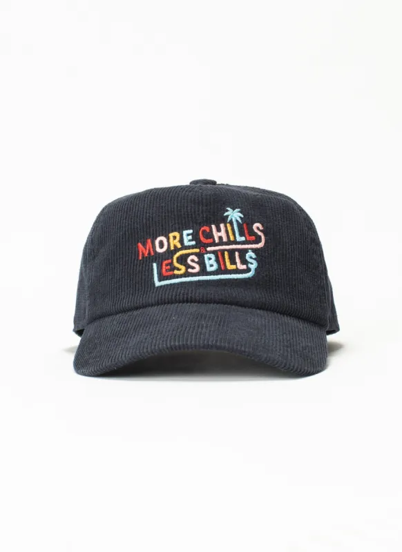 More Chills 5-Panel Navy Corduroy sold by Barney Cools