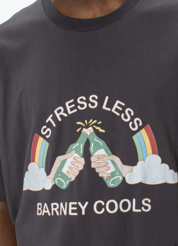 Stress Less Homie Tee Black sold by Barney Cools