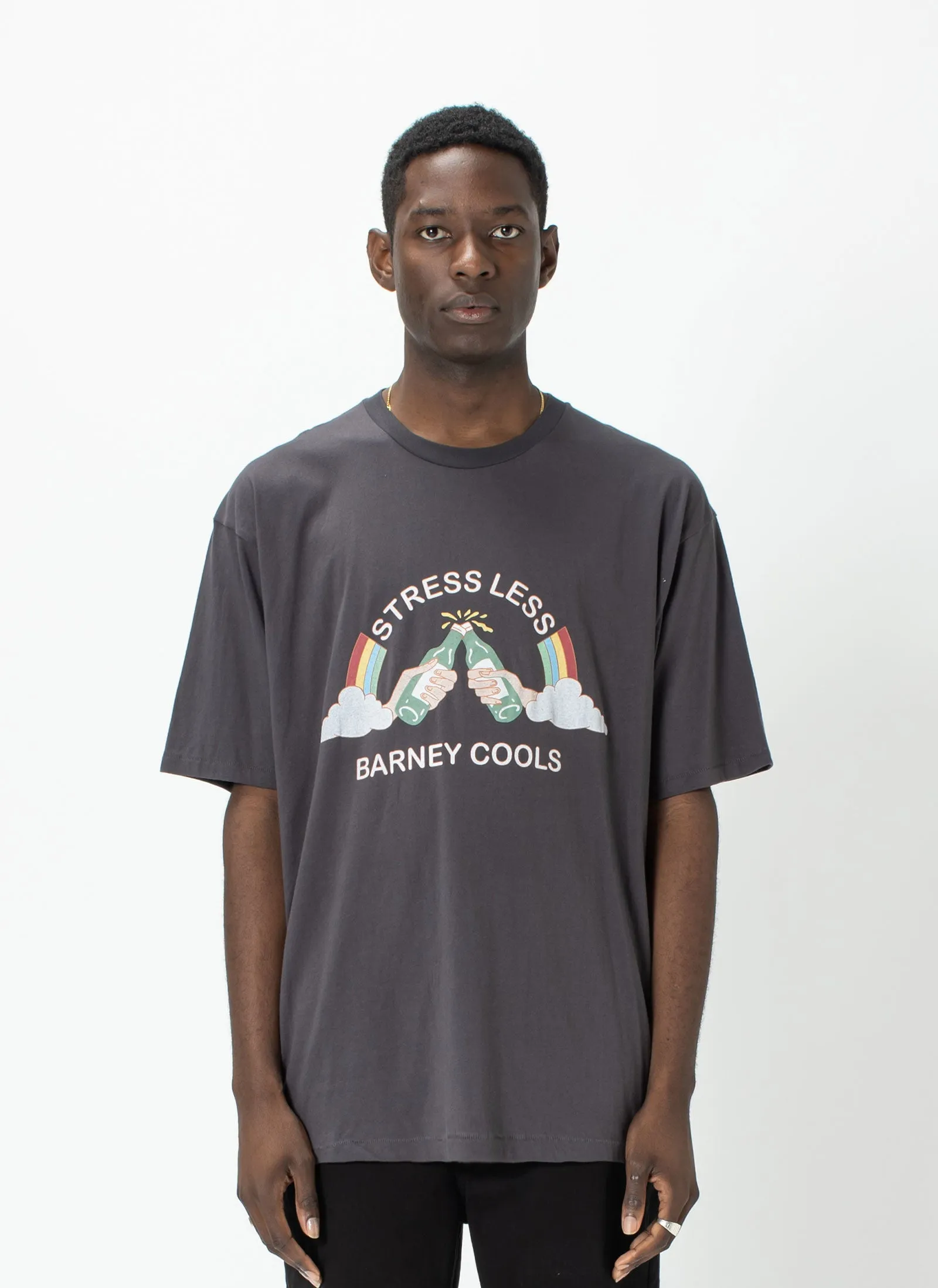 Stress Less Homie Tee Black sold by Barney Cools product image thumbnail 2