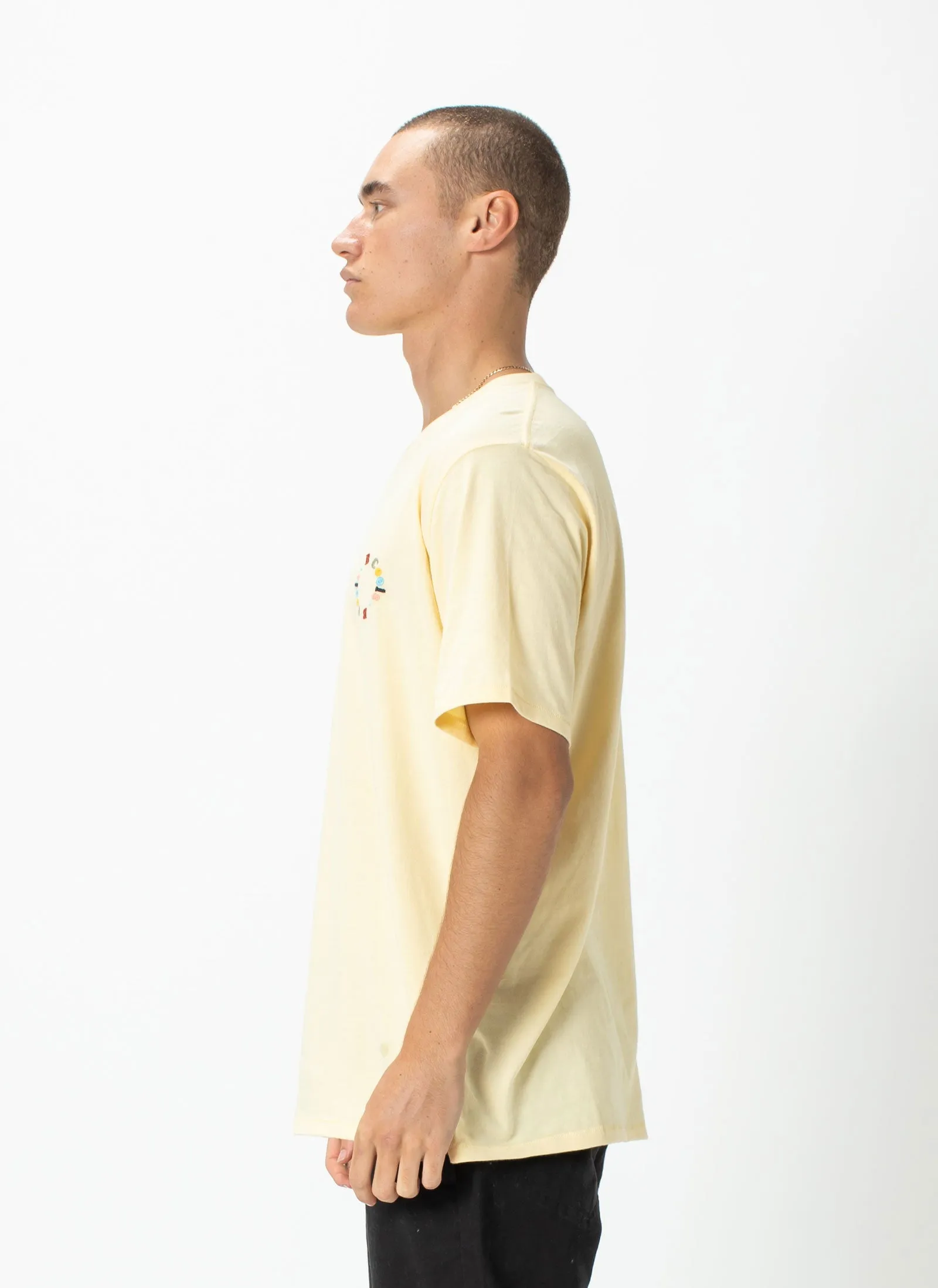 Circle Tee Lemon sold by Barney Cools product image thumbnail 4