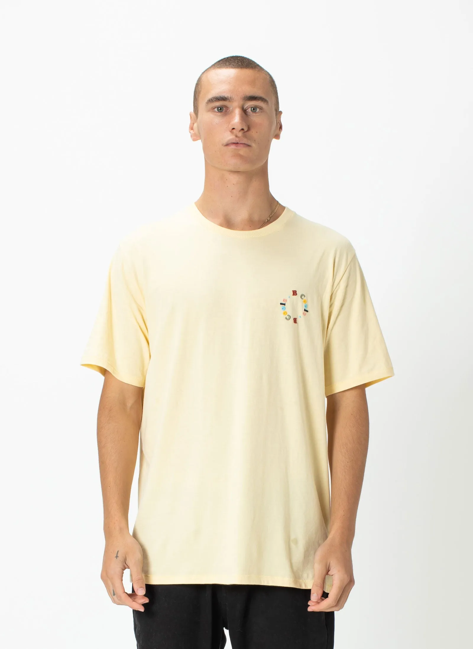 Circle Tee Lemon sold by Barney Cools