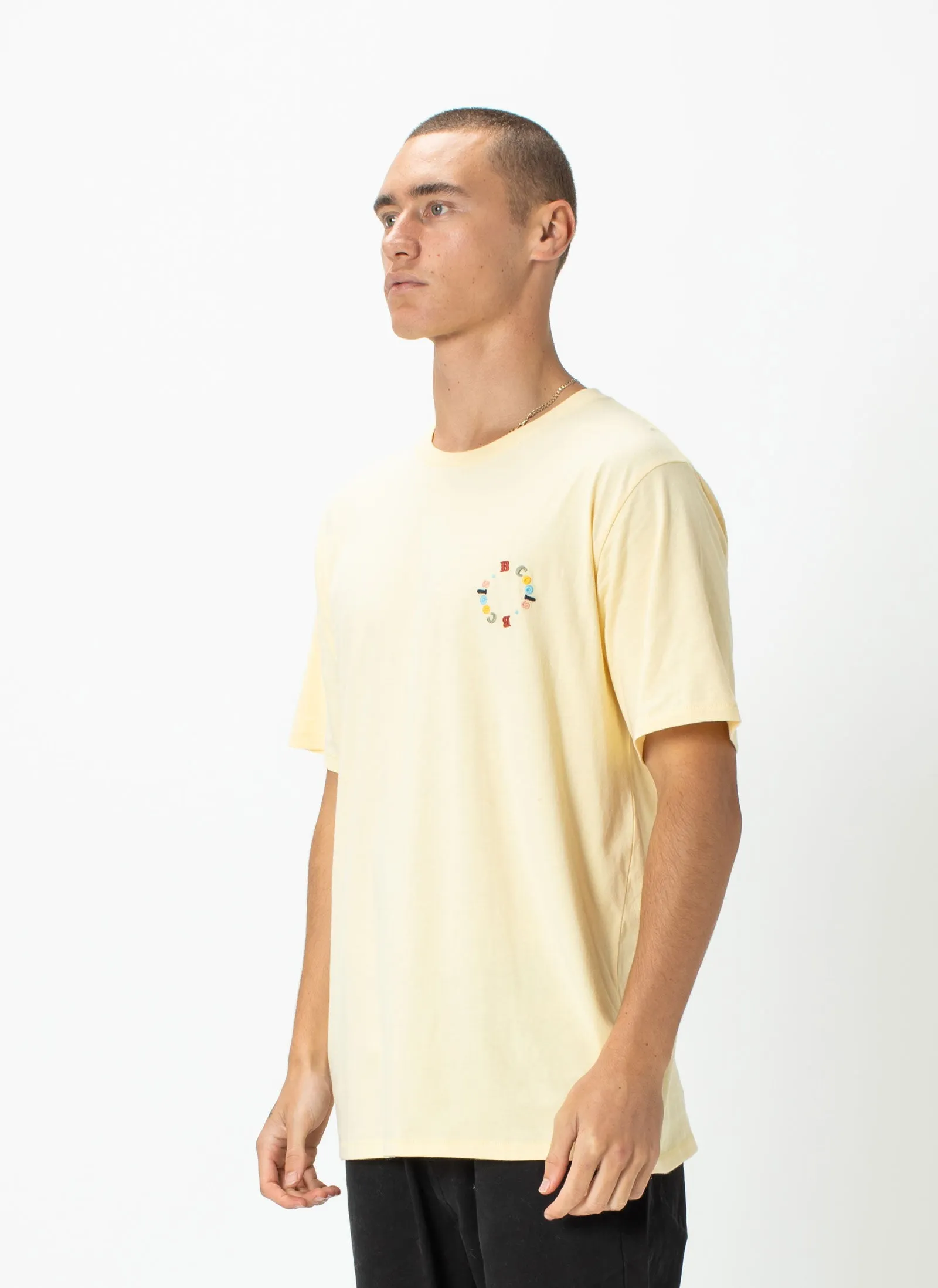 Circle Tee Lemon sold by Barney Cools product image thumbnail 3